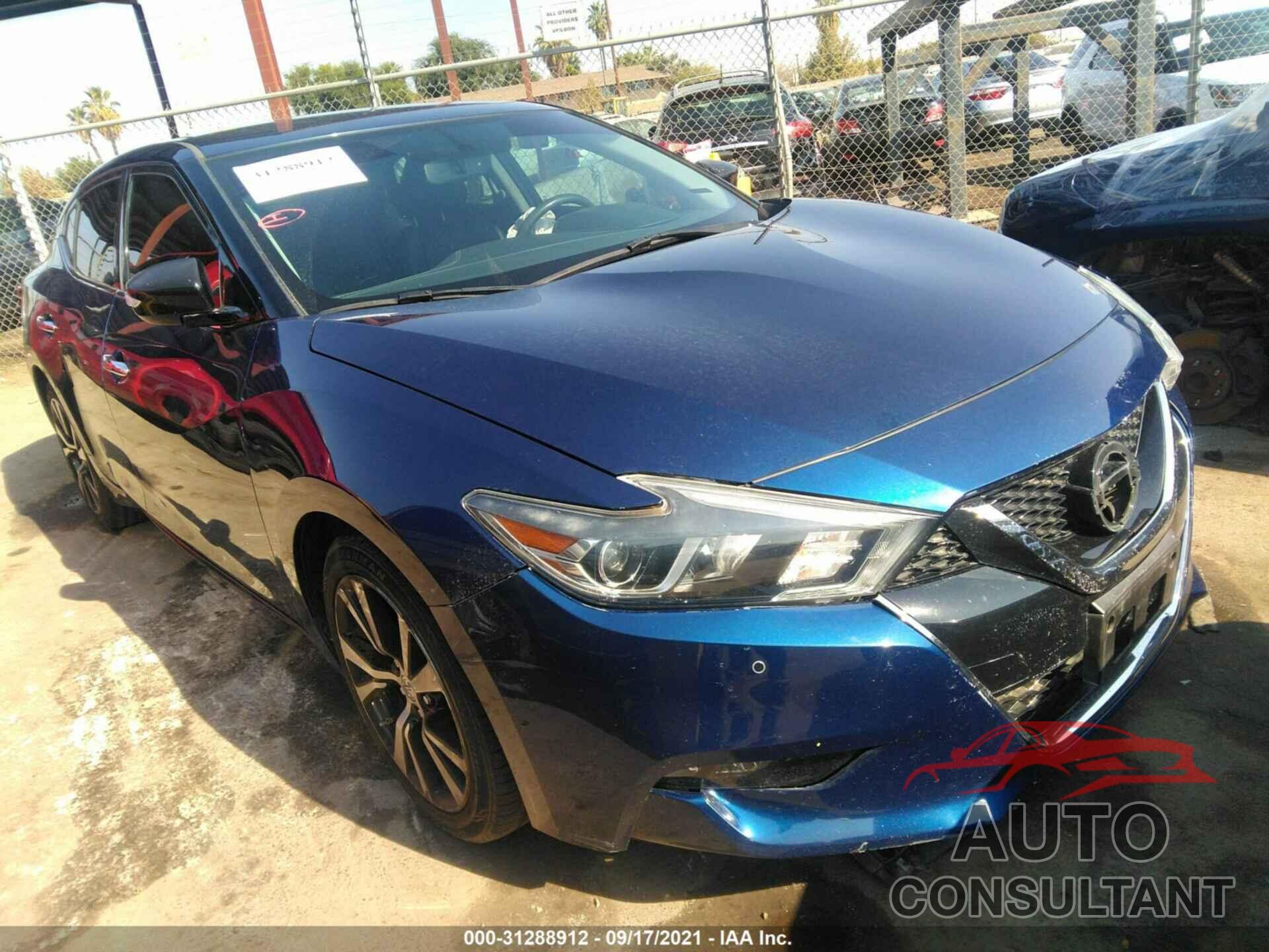 NISSAN MAXIMA 2018 - 1N4AA6AP2JC376561