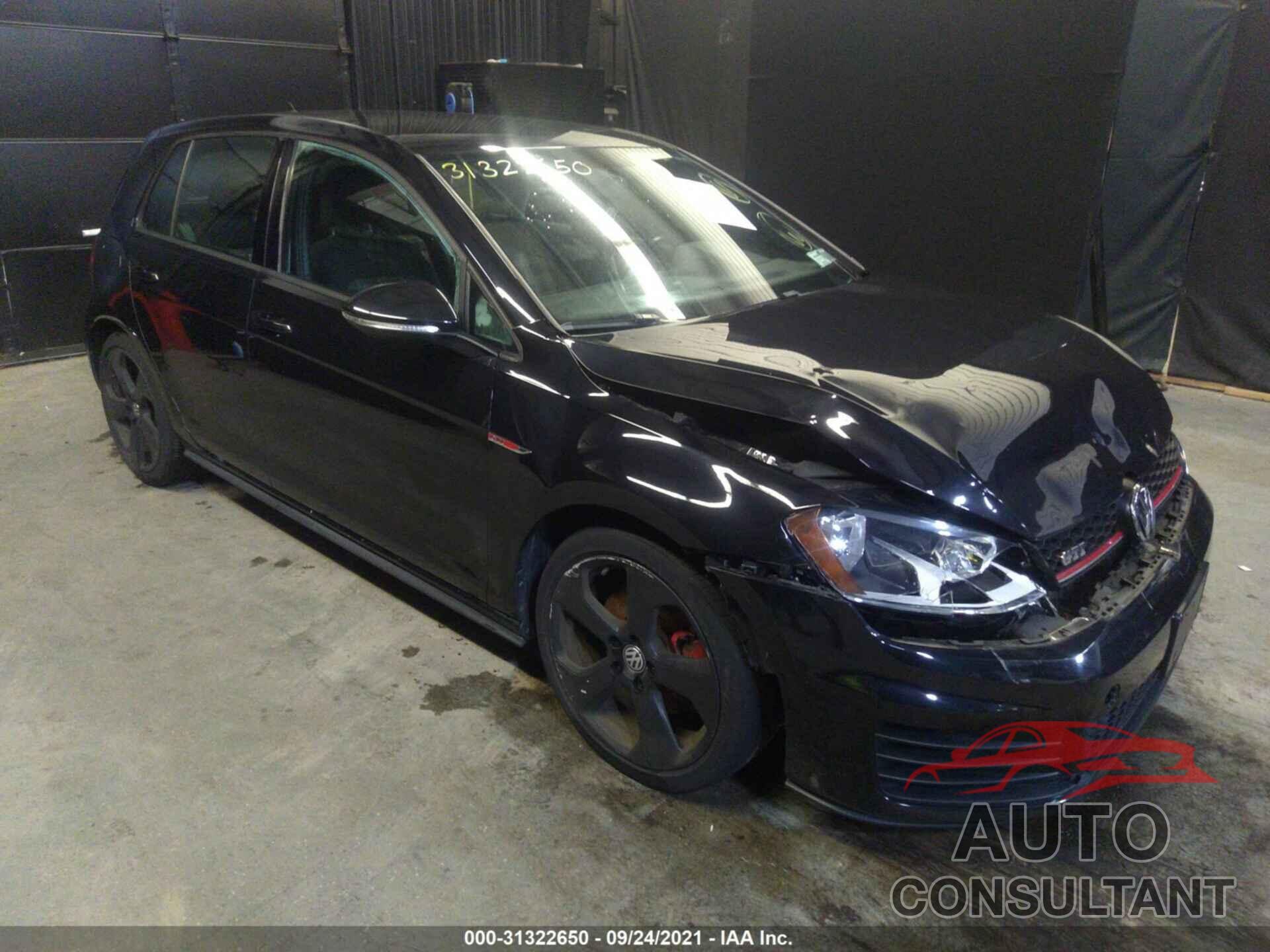 VOLKSWAGEN GOLF GTI 2017 - 3VW4T7AU3HM068043