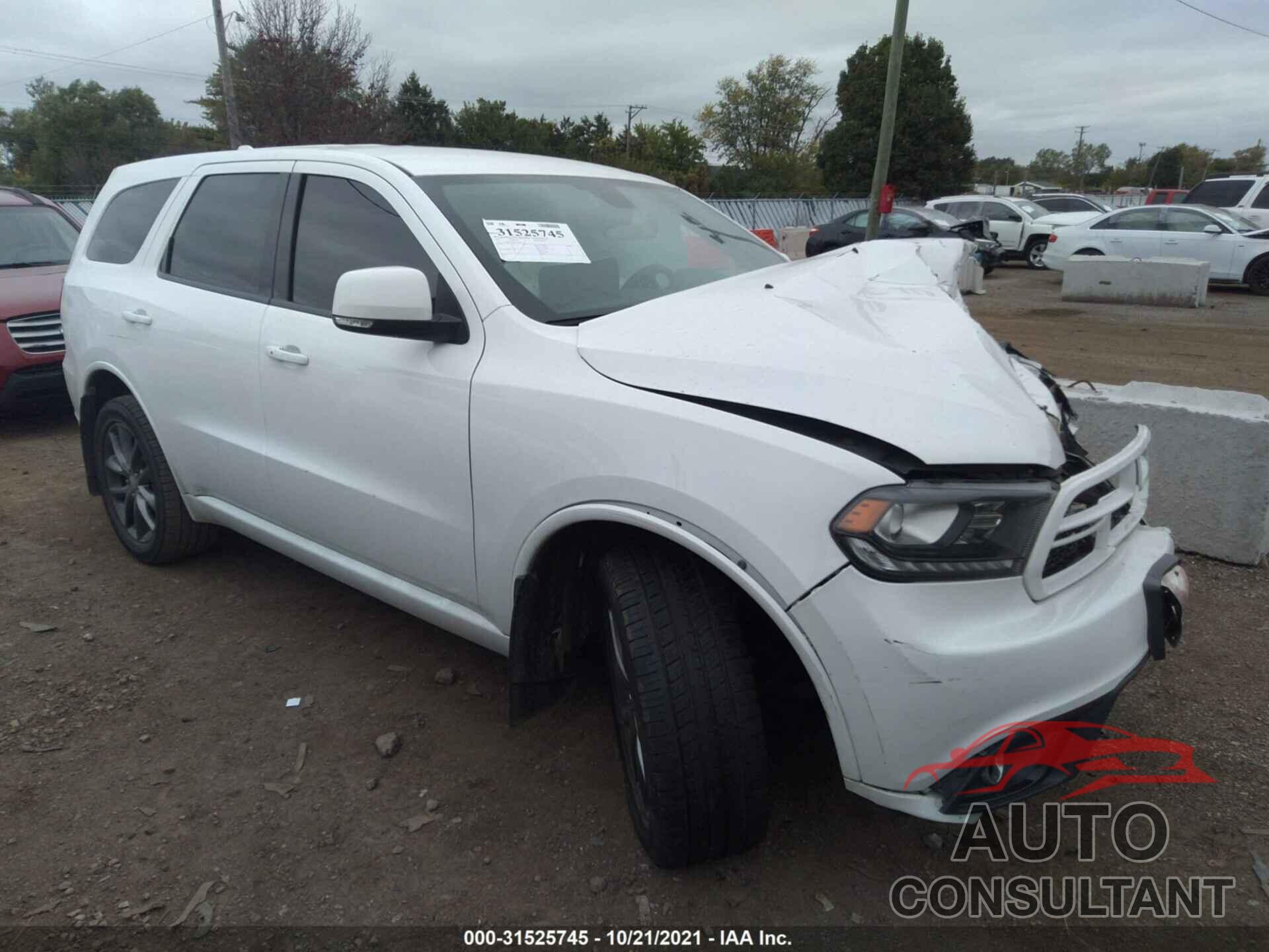 DODGE DURANGO 2017 - 1C4RDJDG3HC697800