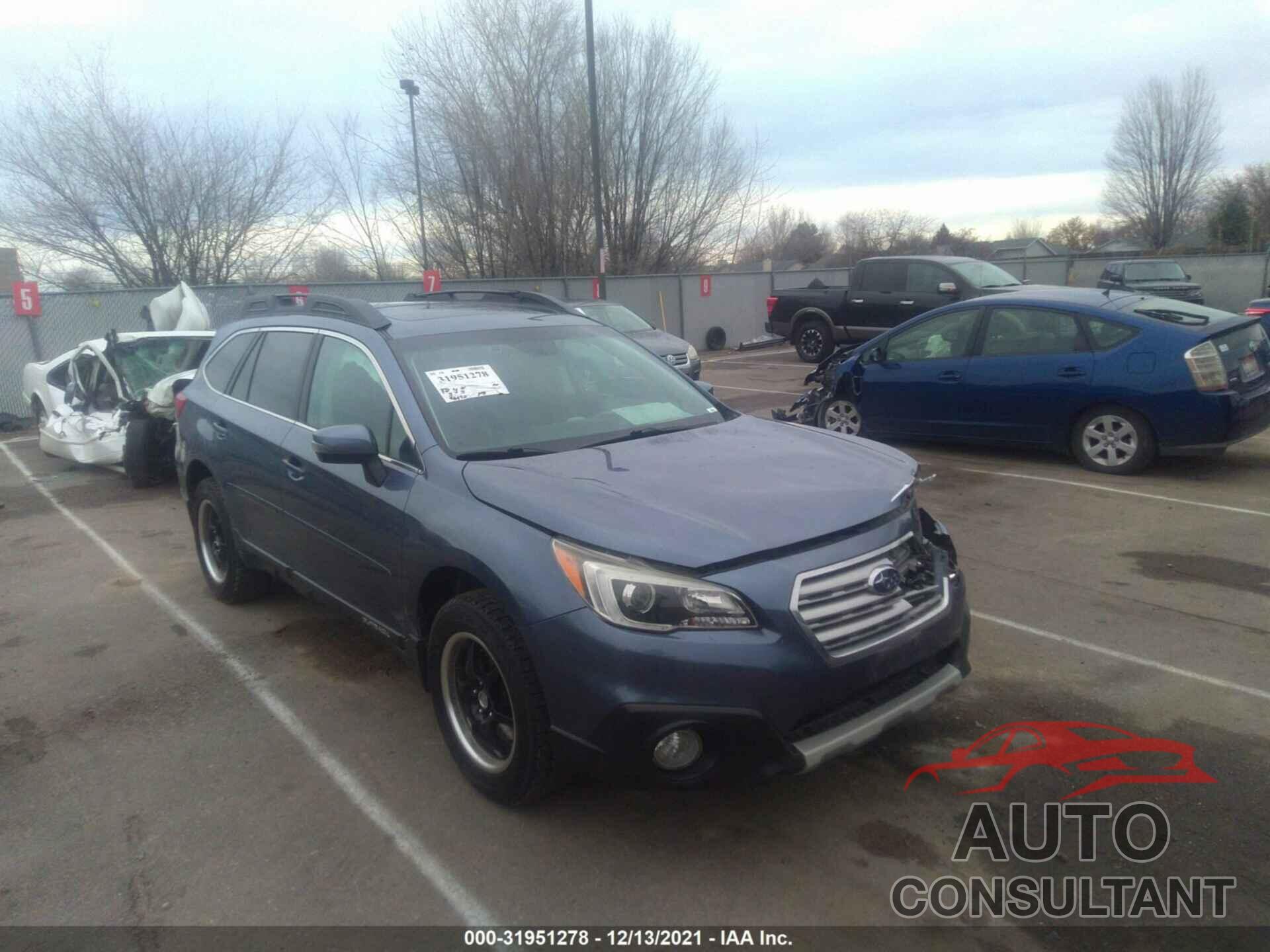 SUBARU OUTBACK 2016 - 4S4BSANCXG3255433