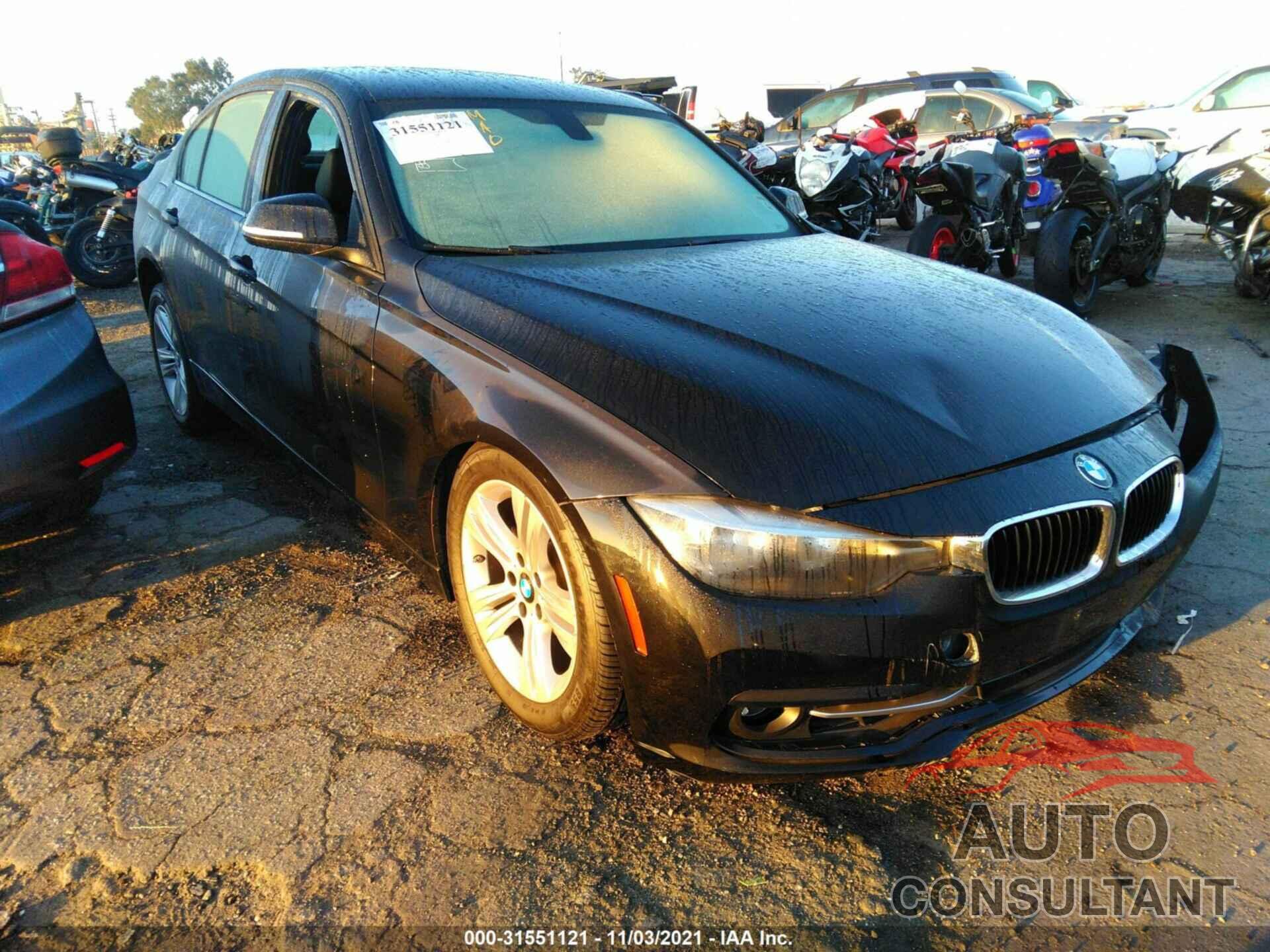BMW 3 SERIES 2016 - WBA8E9G54GNT84191