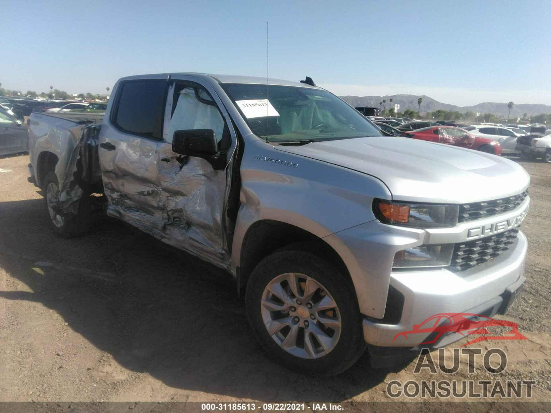 CHEVROLET SILVERADO 1500 2021 - 3GCPYBEK6MG248011