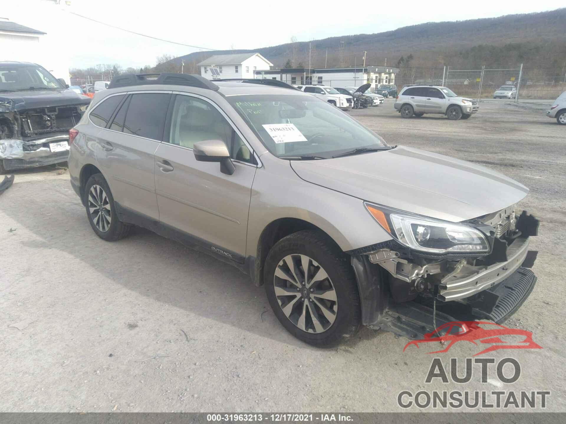 SUBARU OUTBACK 2017 - 4S4BSANC1H3321725