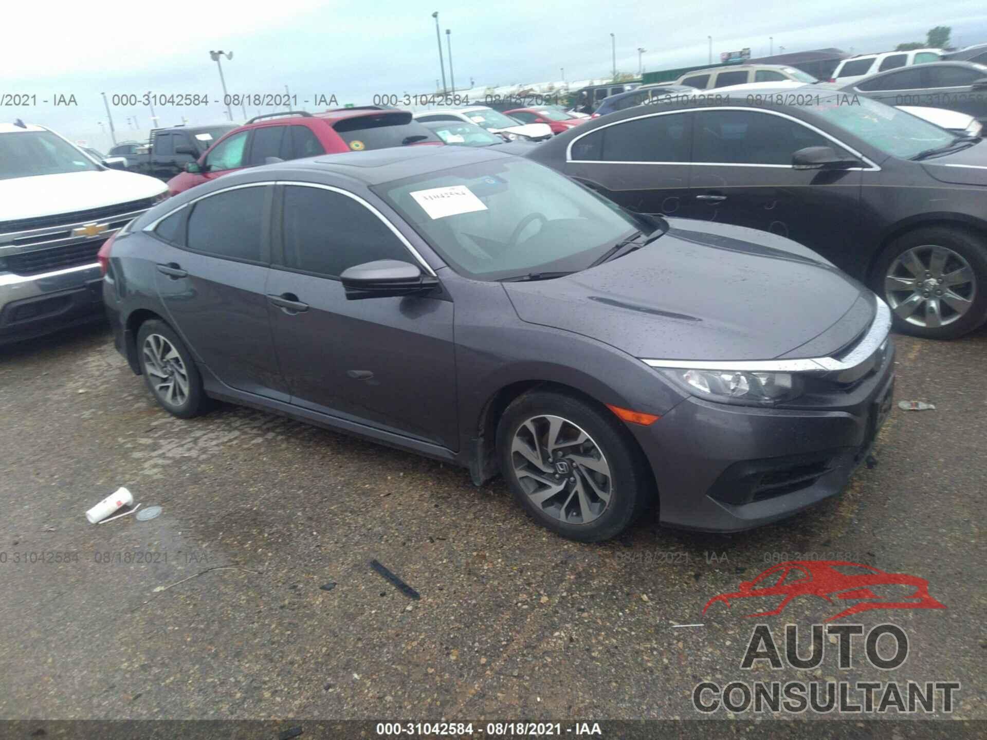 HONDA CIVIC SEDAN 2017 - 19XFC2F72HE080891