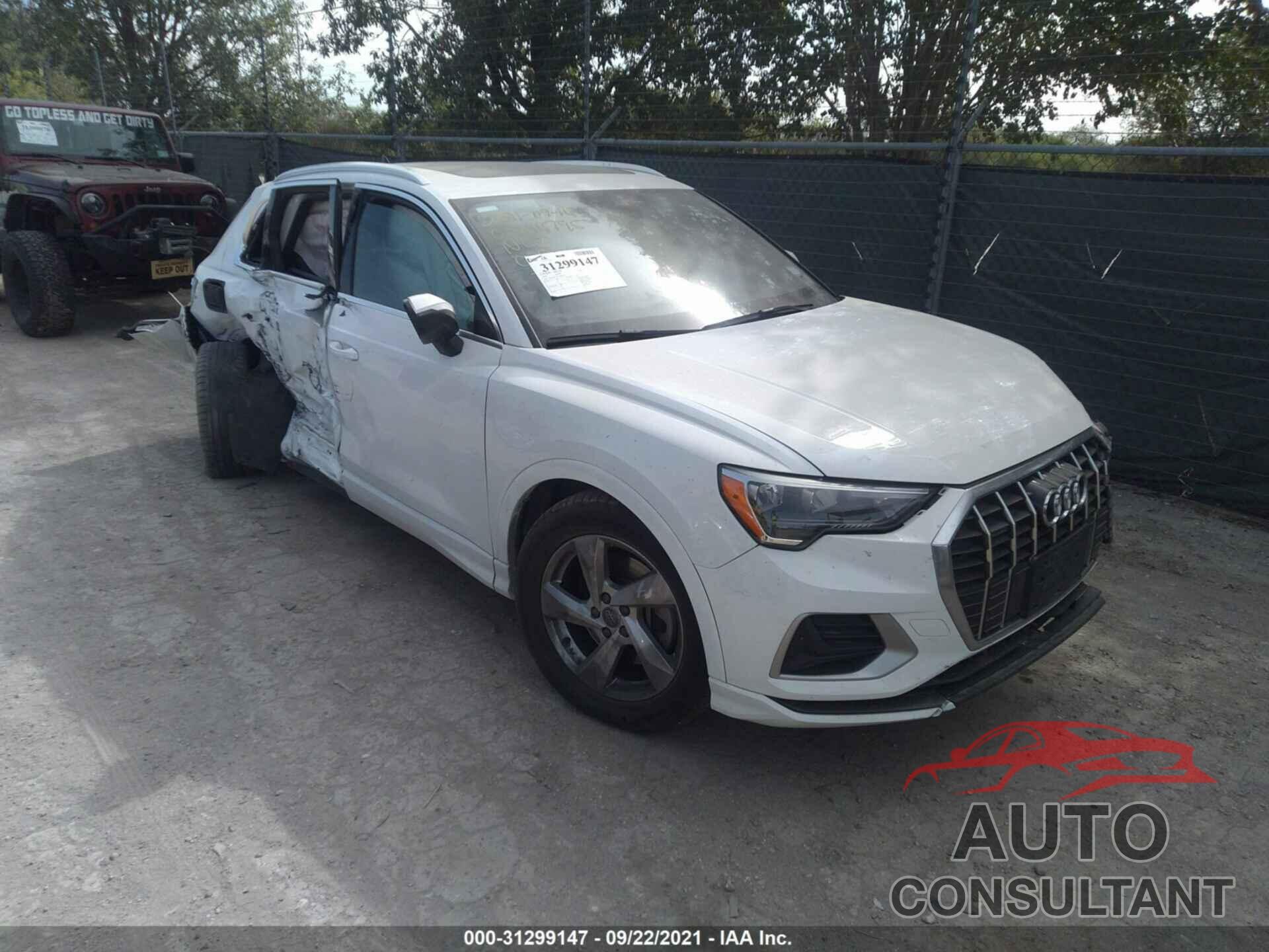 AUDI Q3 2020 - WA1AECF39L1029949