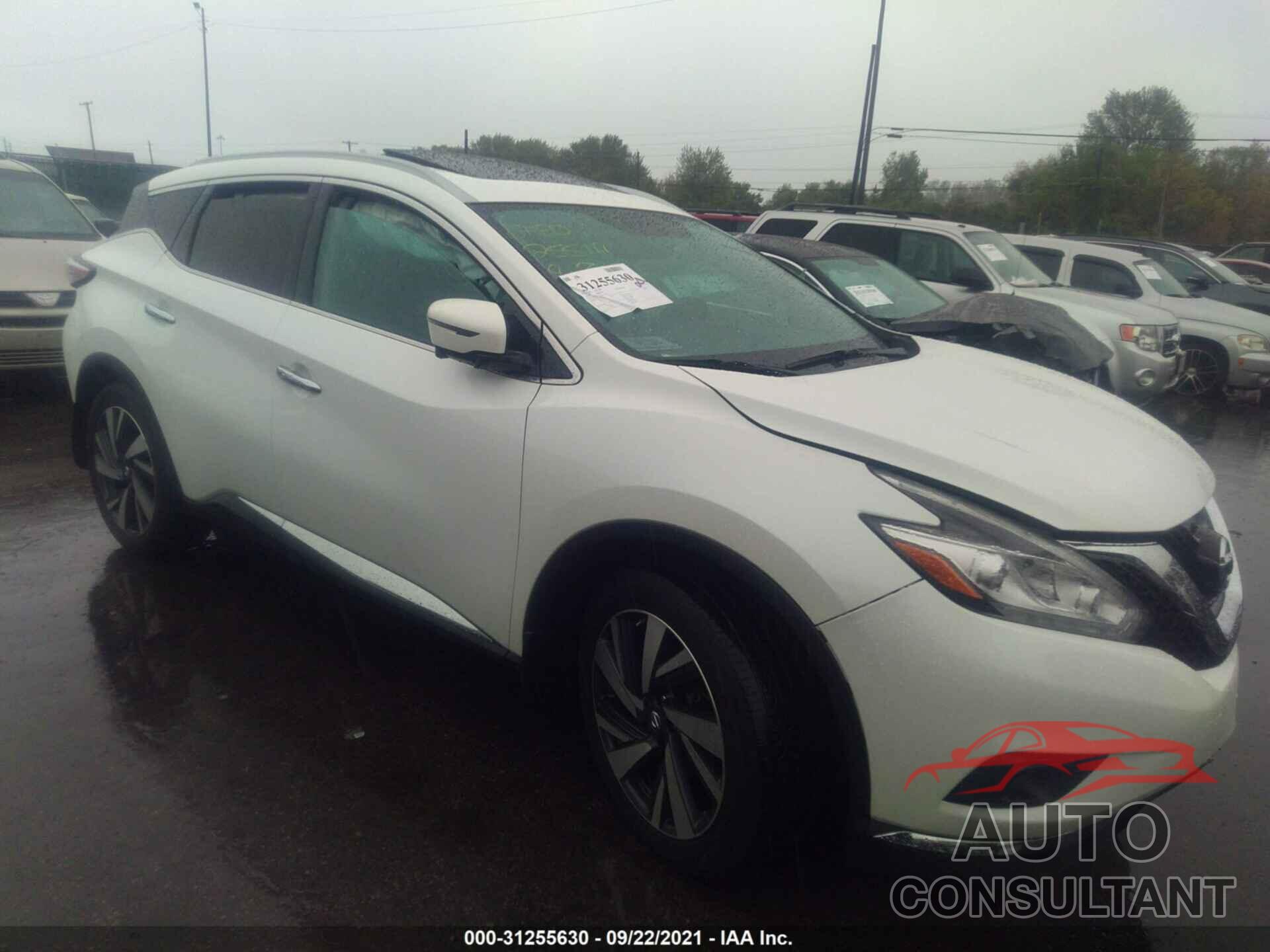 NISSAN MURANO 2016 - 5N1AZ2MH3GN151610