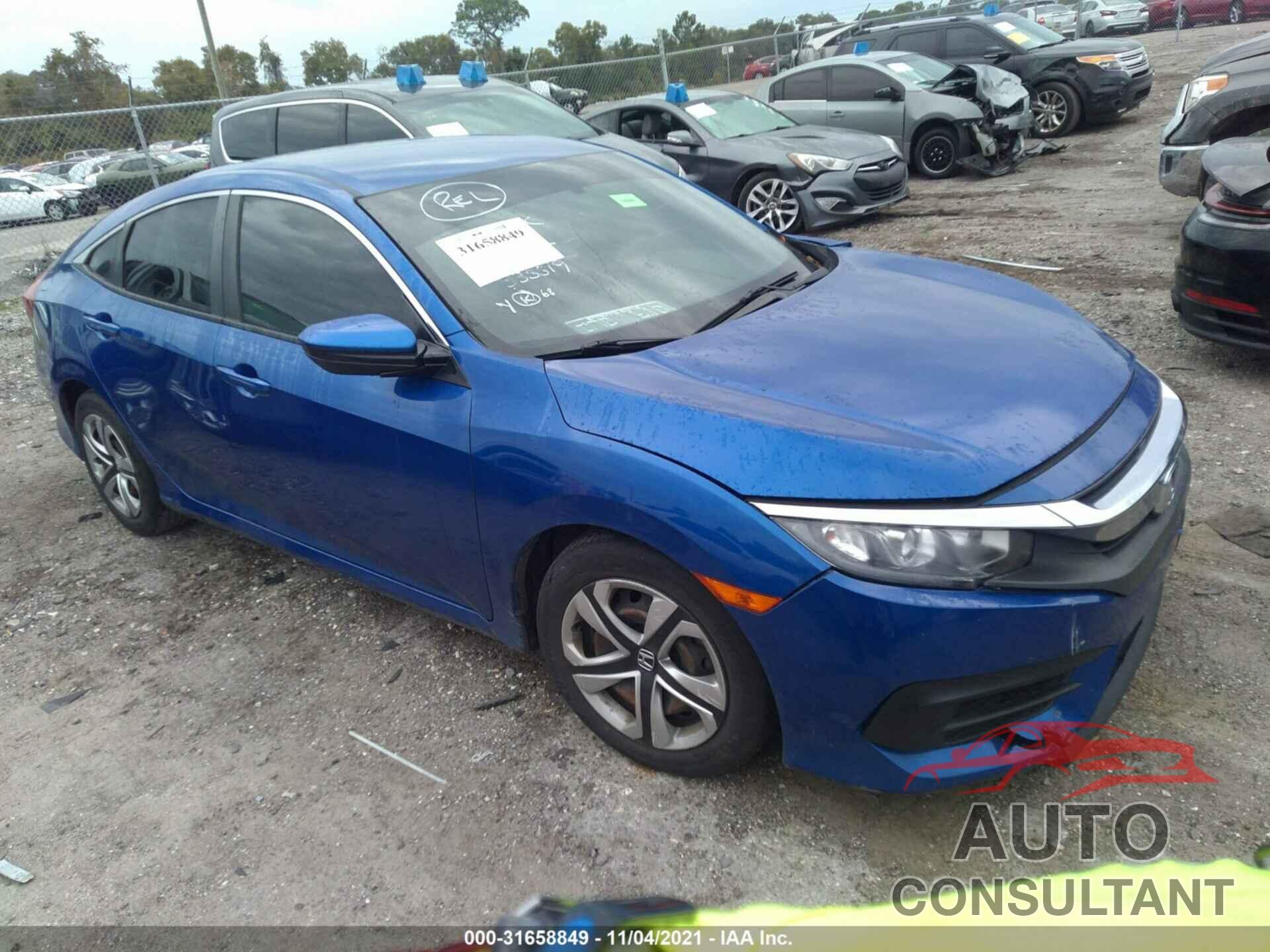 HONDA CIVIC SEDAN 2018 - 2HGFC2F52JH584190