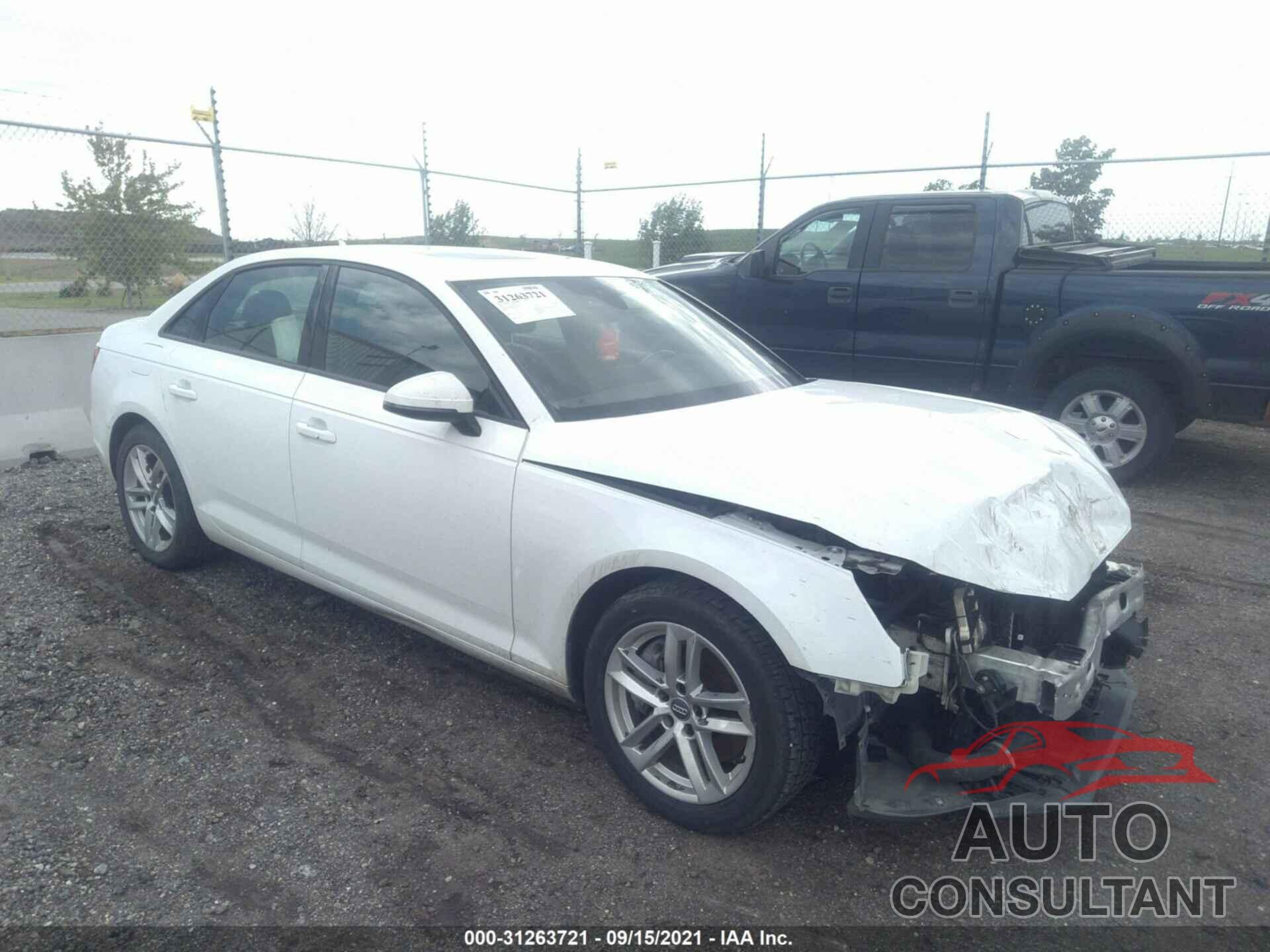 AUDI A4 2017 - WAUGNAF41HN021547