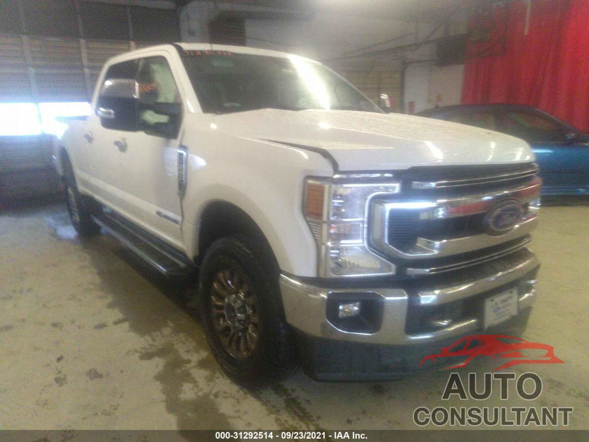 FORD SUPER DUTY F-250 SRW 2021 - 1FT7W2BT0MED65688