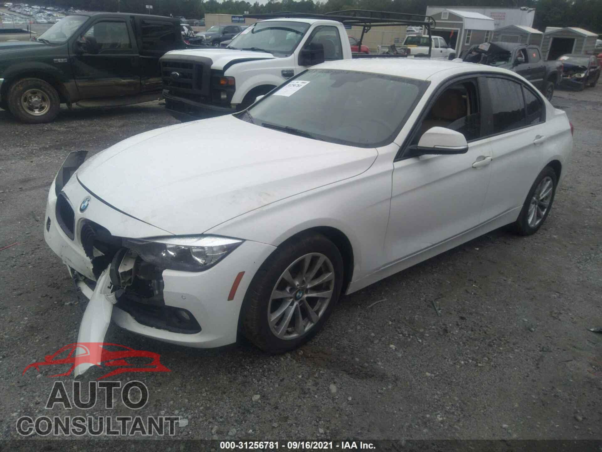 BMW 3 SERIES 2016 - WBA8E5G54GNU20342