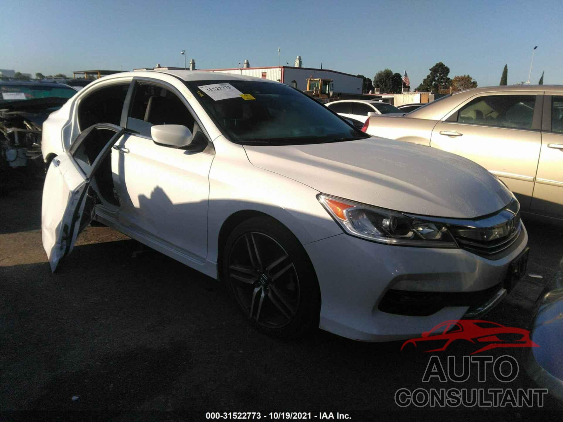 HONDA ACCORD SEDAN 2016 - 1HGCR2F68GA087372