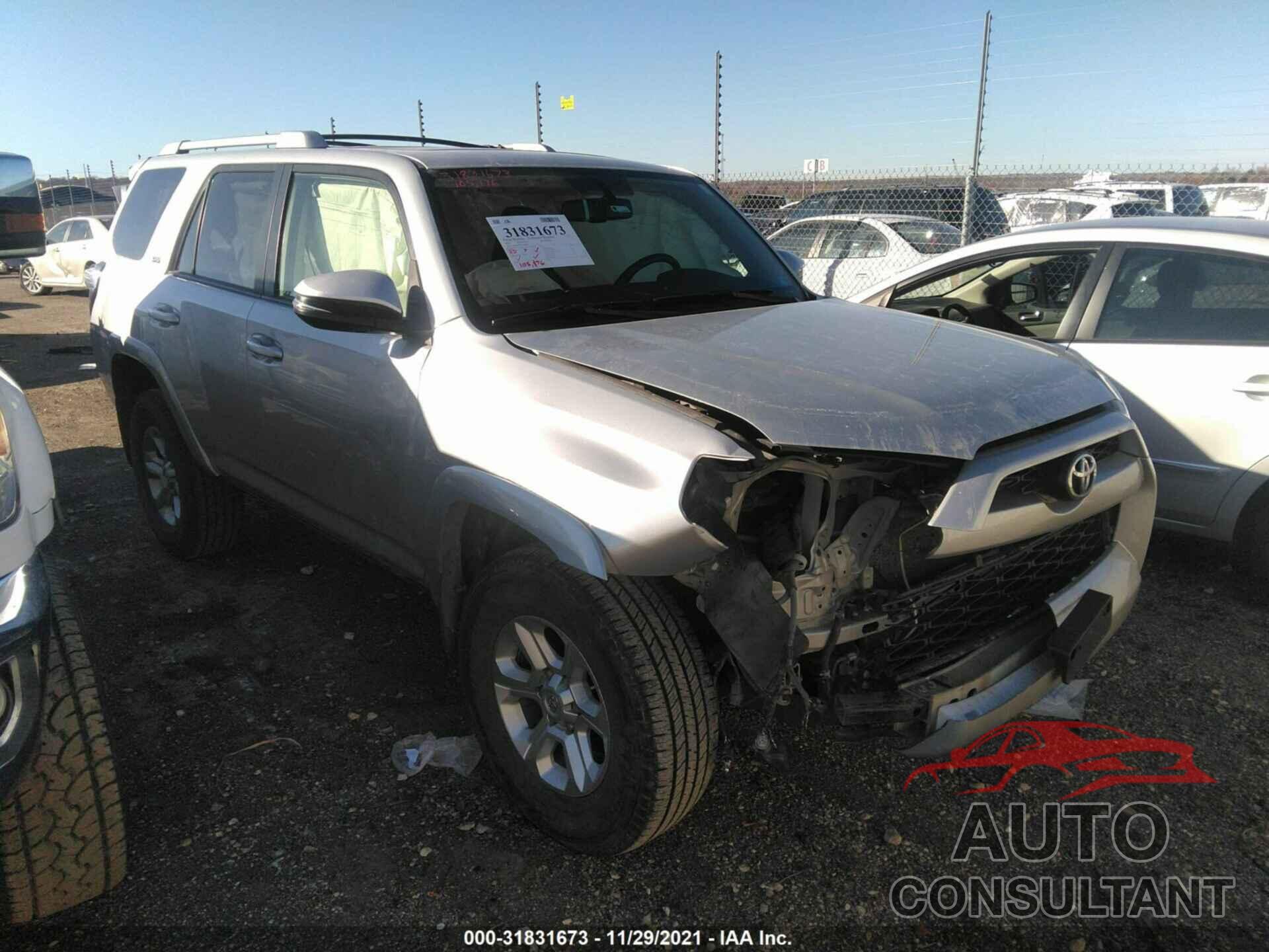 TOYOTA 4RUNNER 2016 - JTEBU5JR9G5338089