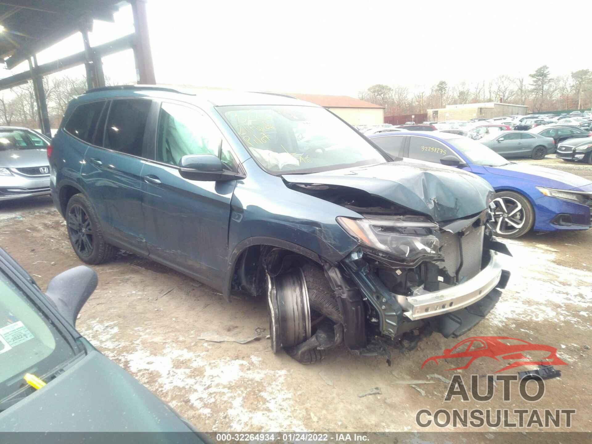HONDA PILOT 2021 - 5FNYF6H22MB024897
