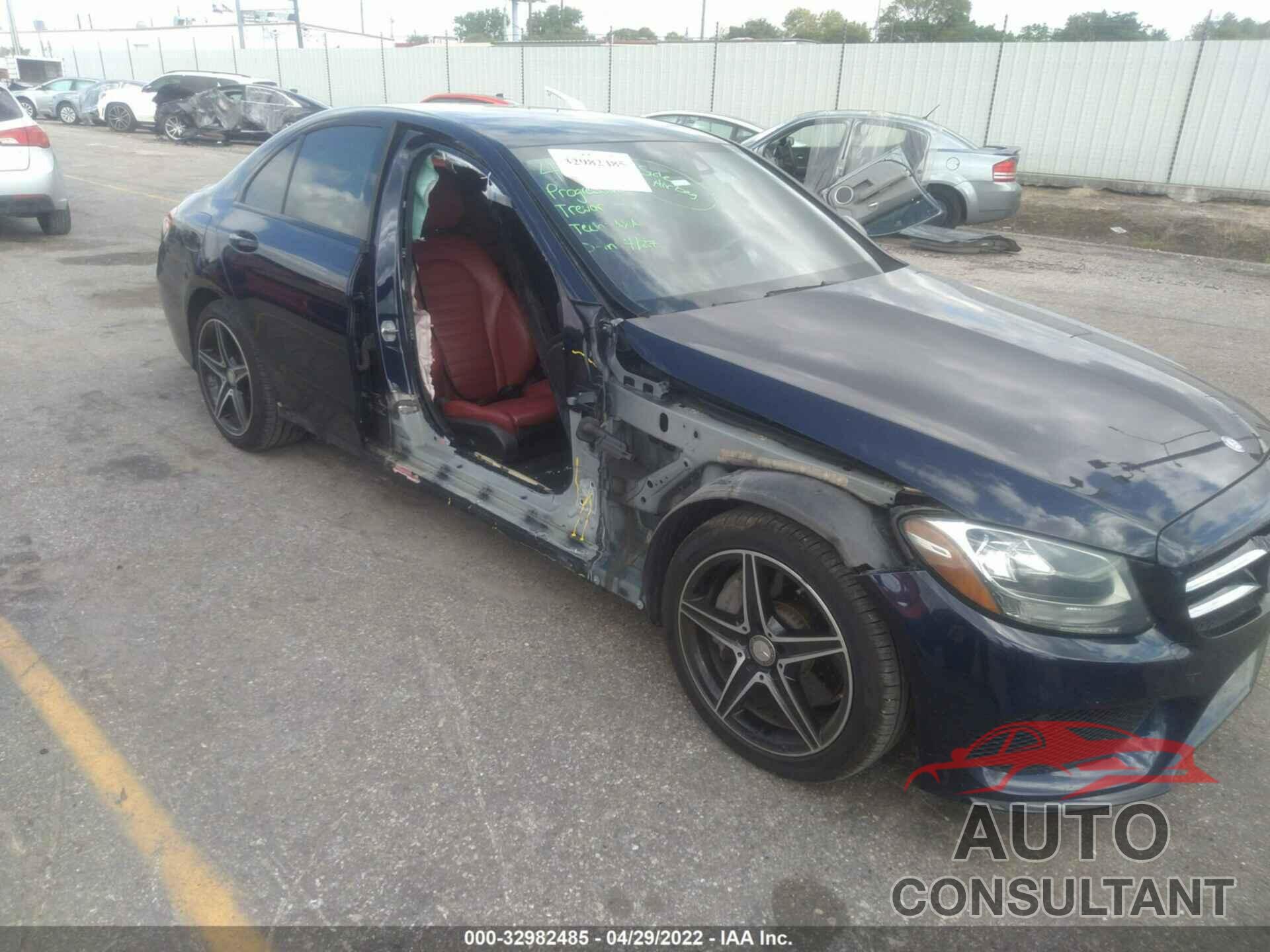 MERCEDES-BENZ C-CLASS 2017 - 55SWF4JB6HU206189