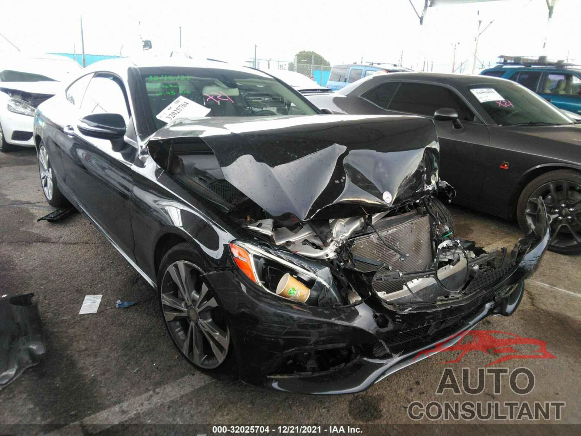 MERCEDES-BENZ C-CLASS 2017 - WDDWJ4JB8HF424720