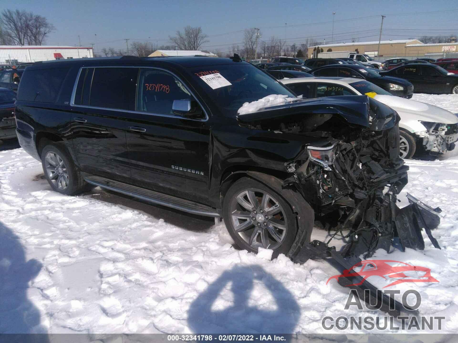 CHEVROLET SUBURBAN 2016 - 1GNSKJKC5GR157844