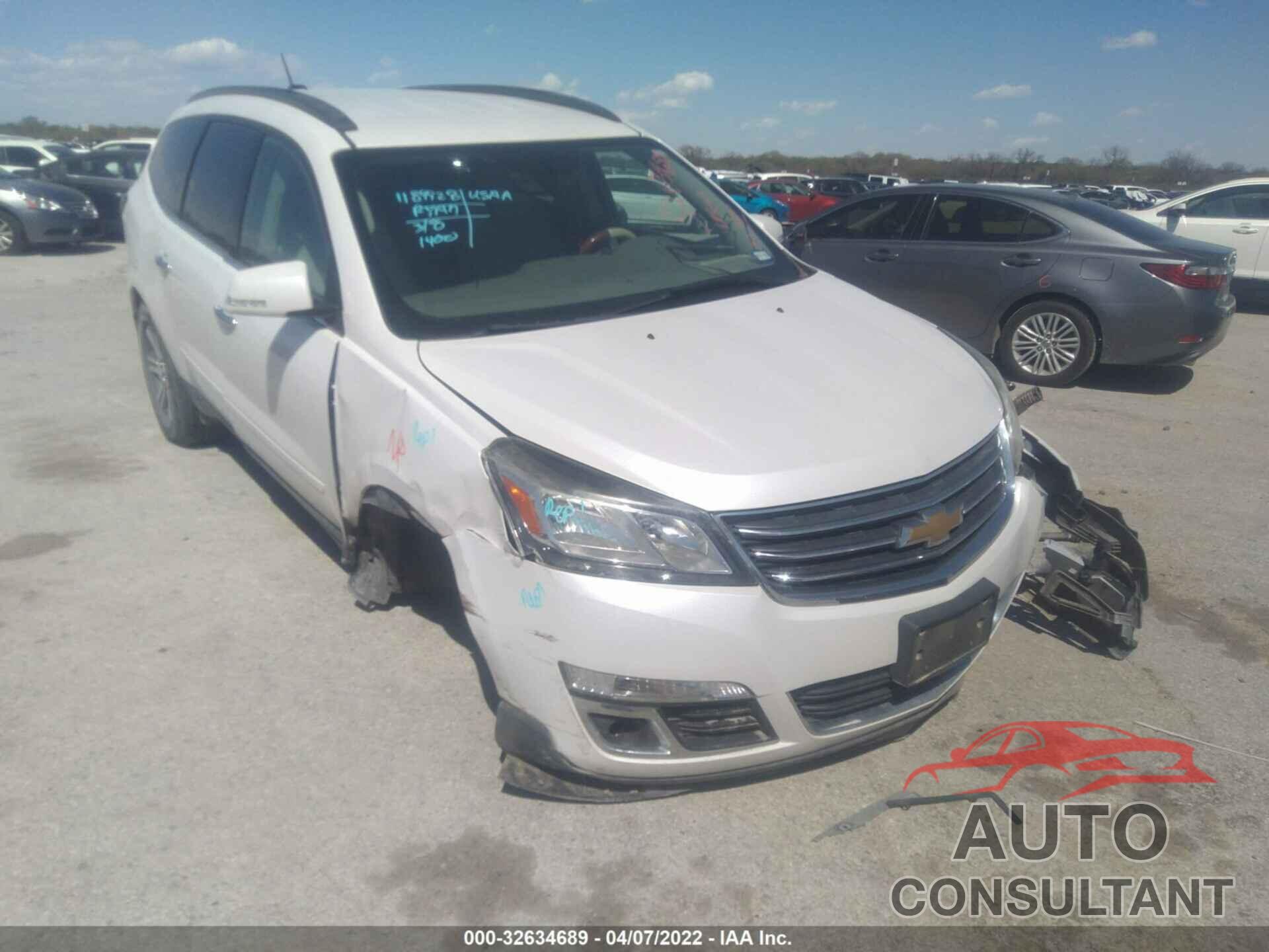 CHEVROLET TRAVERSE 2016 - 1GNKRHKD9GJ113289