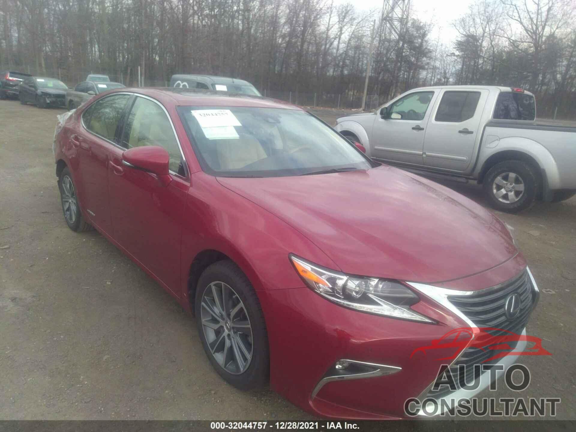 LEXUS ES 300H 2016 - JTHBW1GG1G2120516