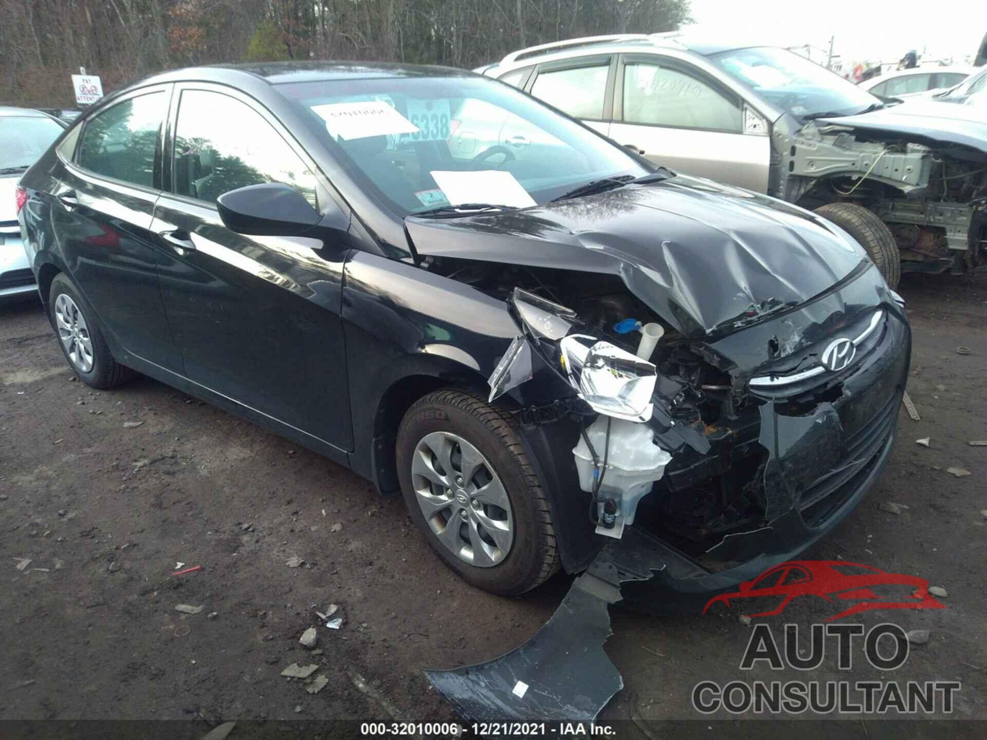 HYUNDAI ACCENT 2017 - KMHCT4AE5HU347328