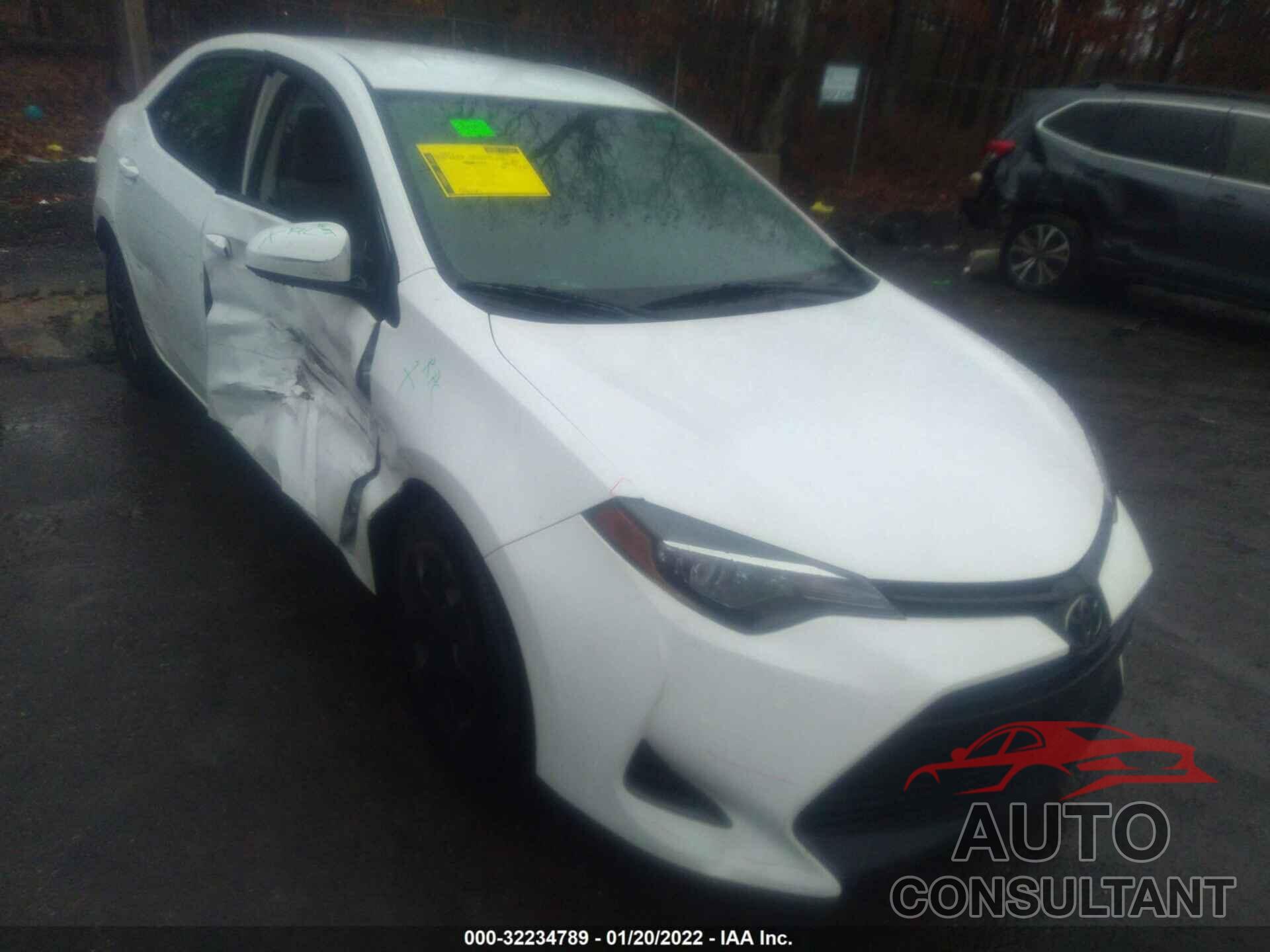 TOYOTA COROLLA 2018 - 2T1BURHE9JC050355