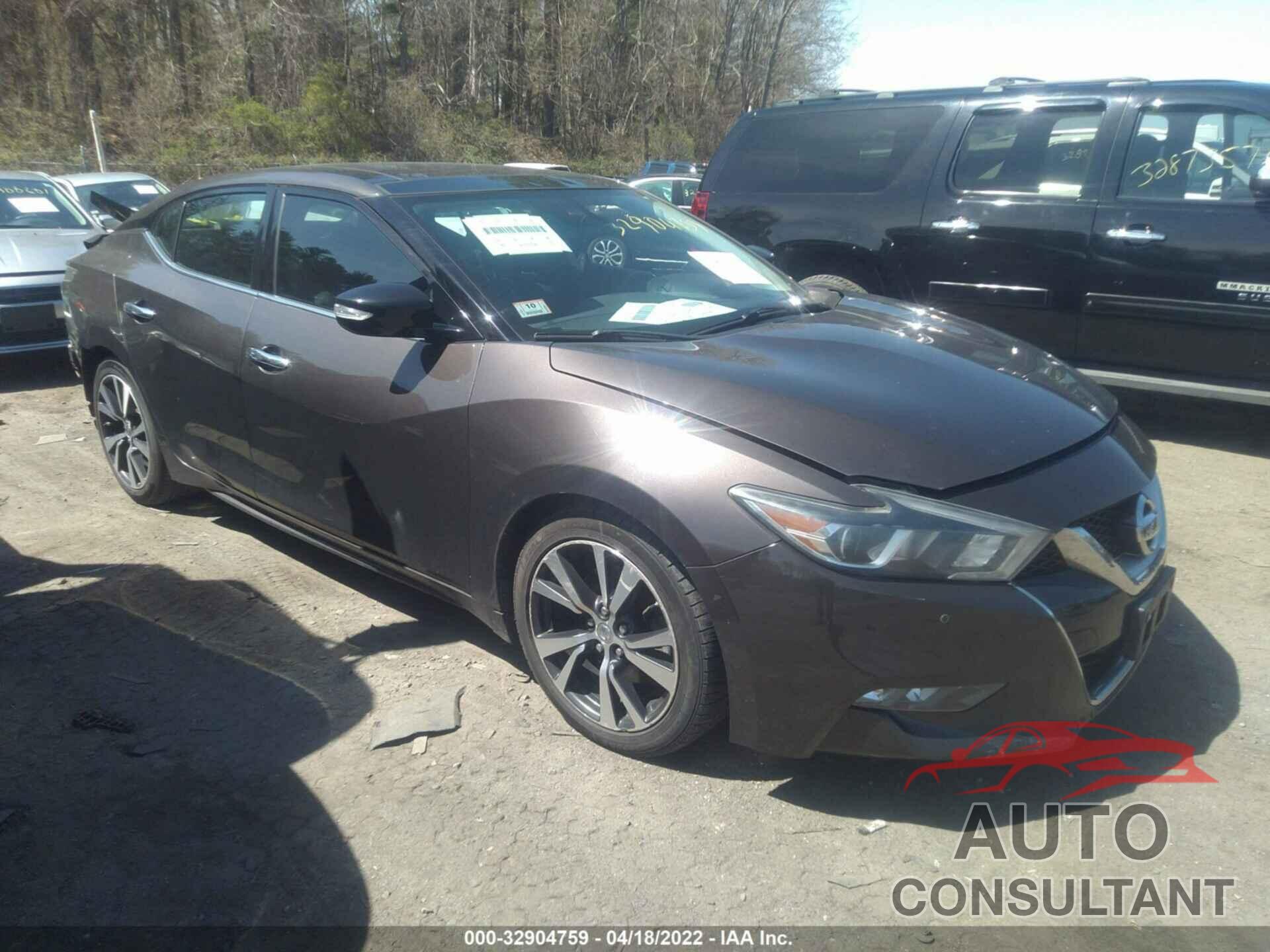 NISSAN MAXIMA 2016 - 1N4AA6AP2GC405100