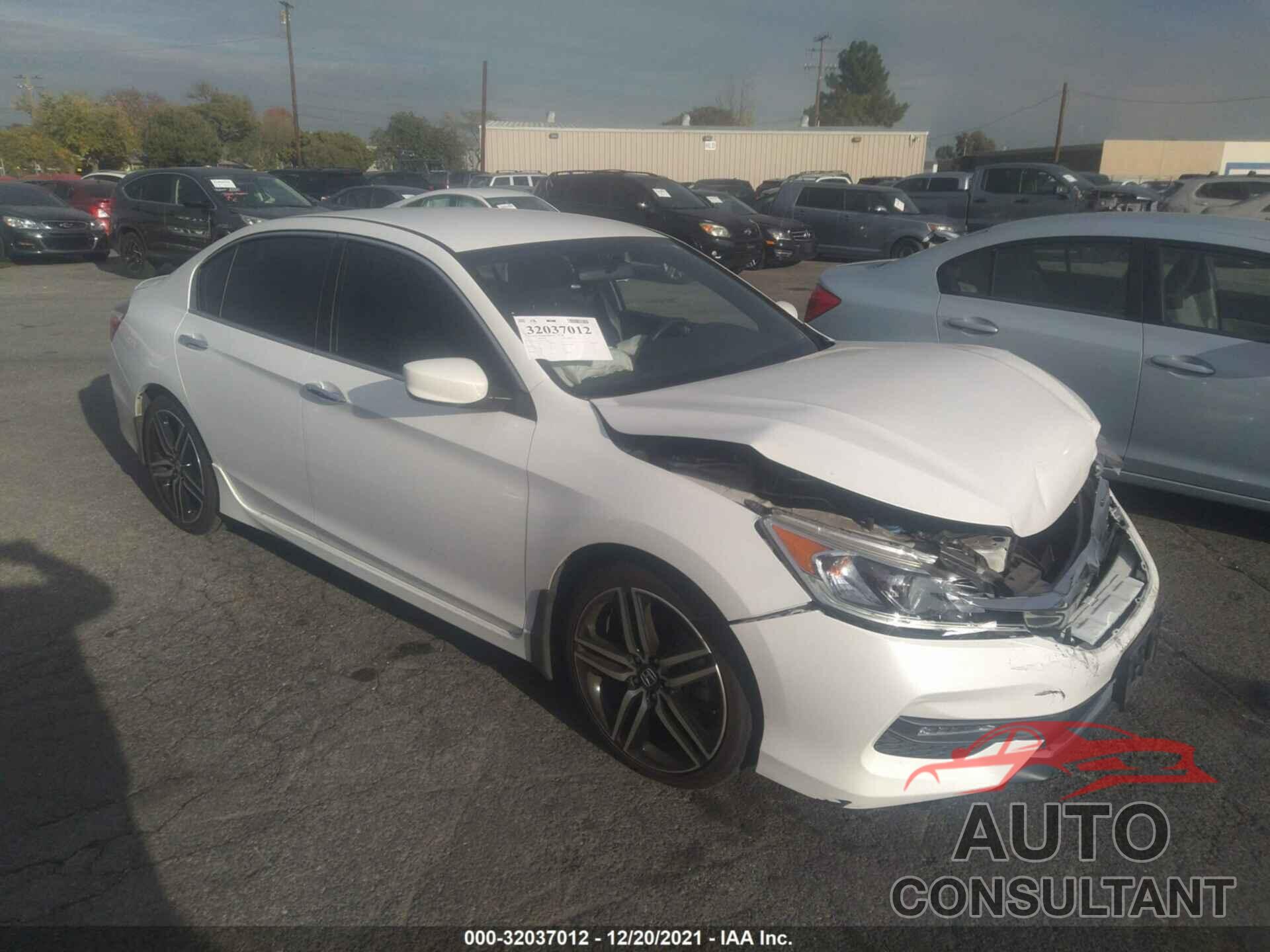 HONDA ACCORD SEDAN 2016 - 1HGCR2F52GA157780