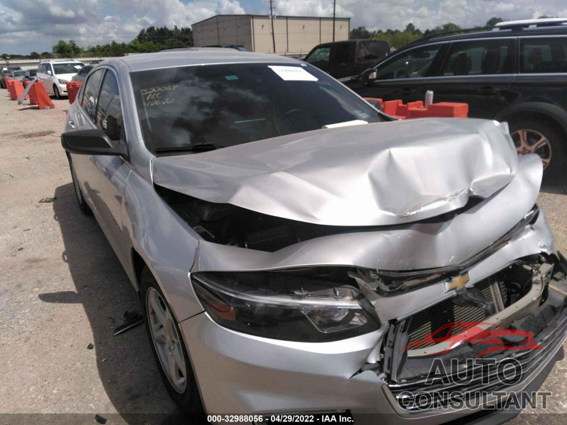 CHEVROLET MALIBU 2016 - 1G1ZB5ST3GF194142