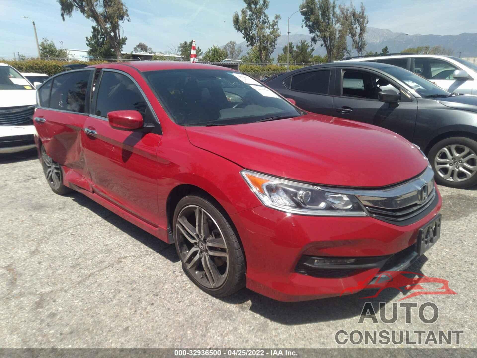 HONDA ACCORD SEDAN 2017 - 1HGCR2F17HA087000