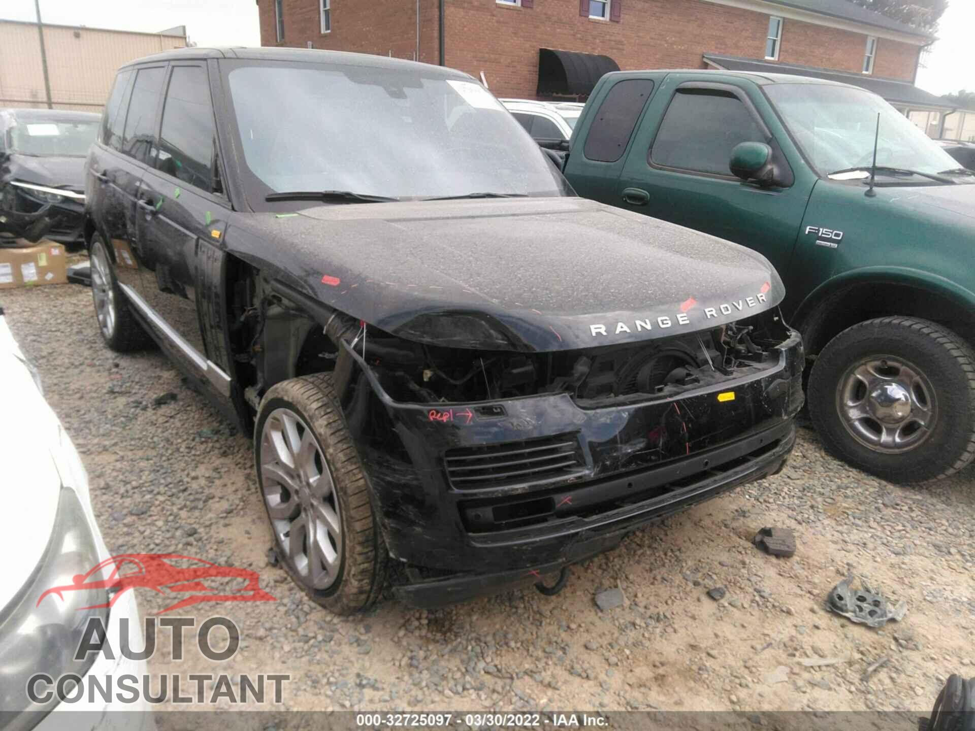 LAND ROVER RANGE ROVER 2016 - SALGS2PF4GA288410
