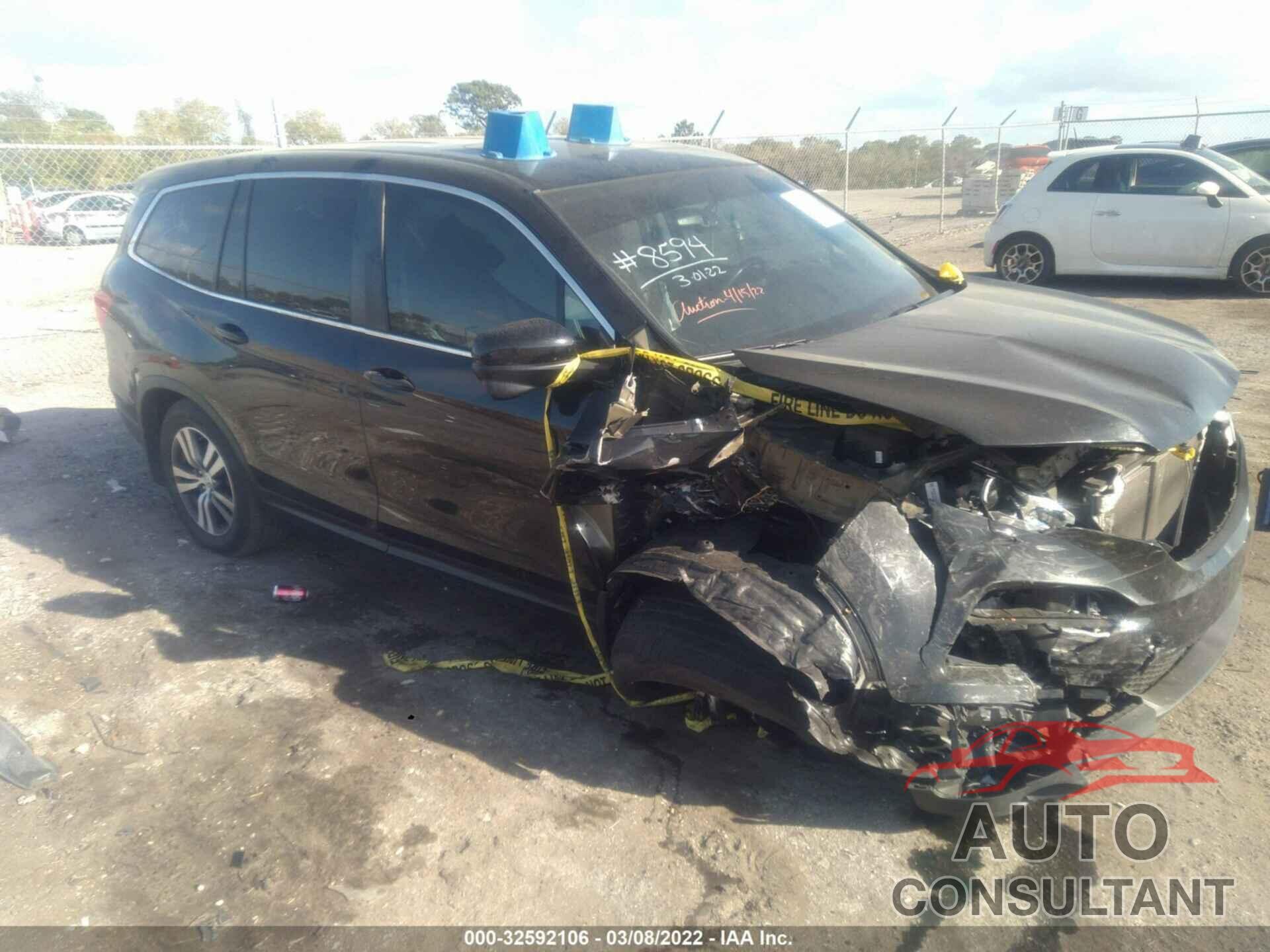 HONDA PILOT 2018 - 5FNYF5H56JB024322