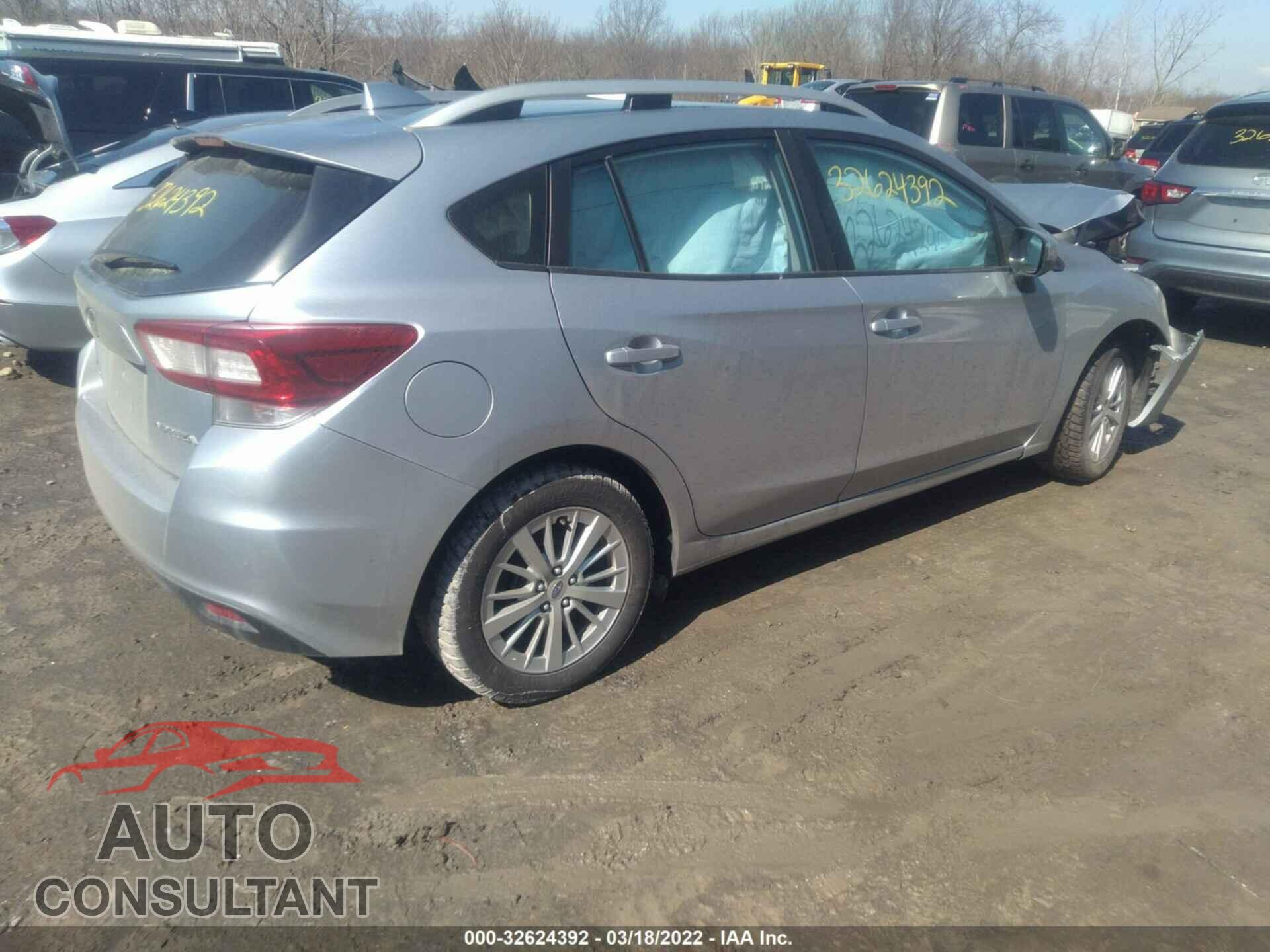 SUBARU IMPREZA 2018 - 4S3GTAB65J3731908