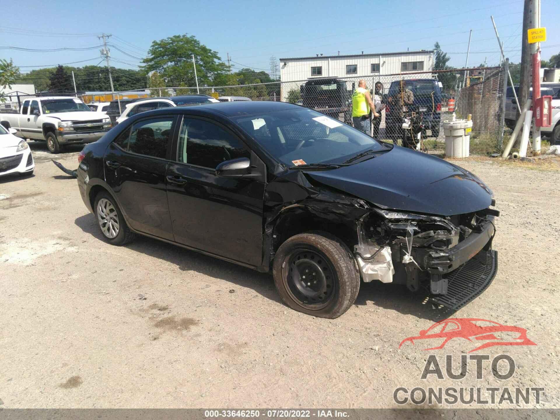 TOYOTA COROLLA 2018 - 2T1BURHE7JC985860