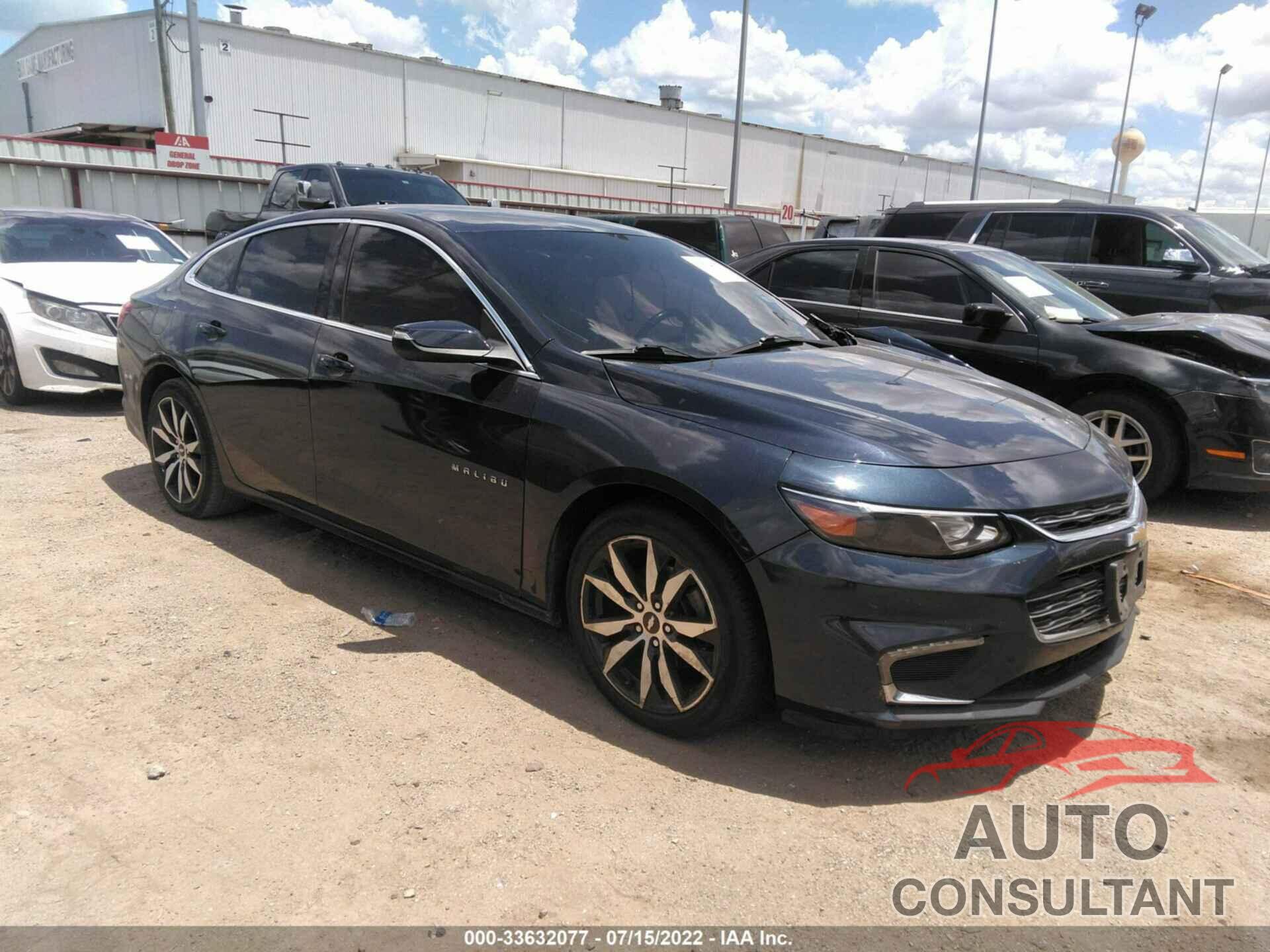 CHEVROLET MALIBU 2016 - 1G1ZE5ST5GF312280