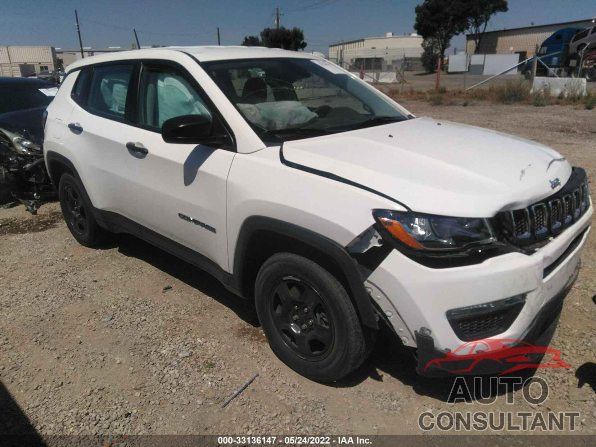 JEEP COMPASS 2018 - 3C4NJCAB8JT408514
