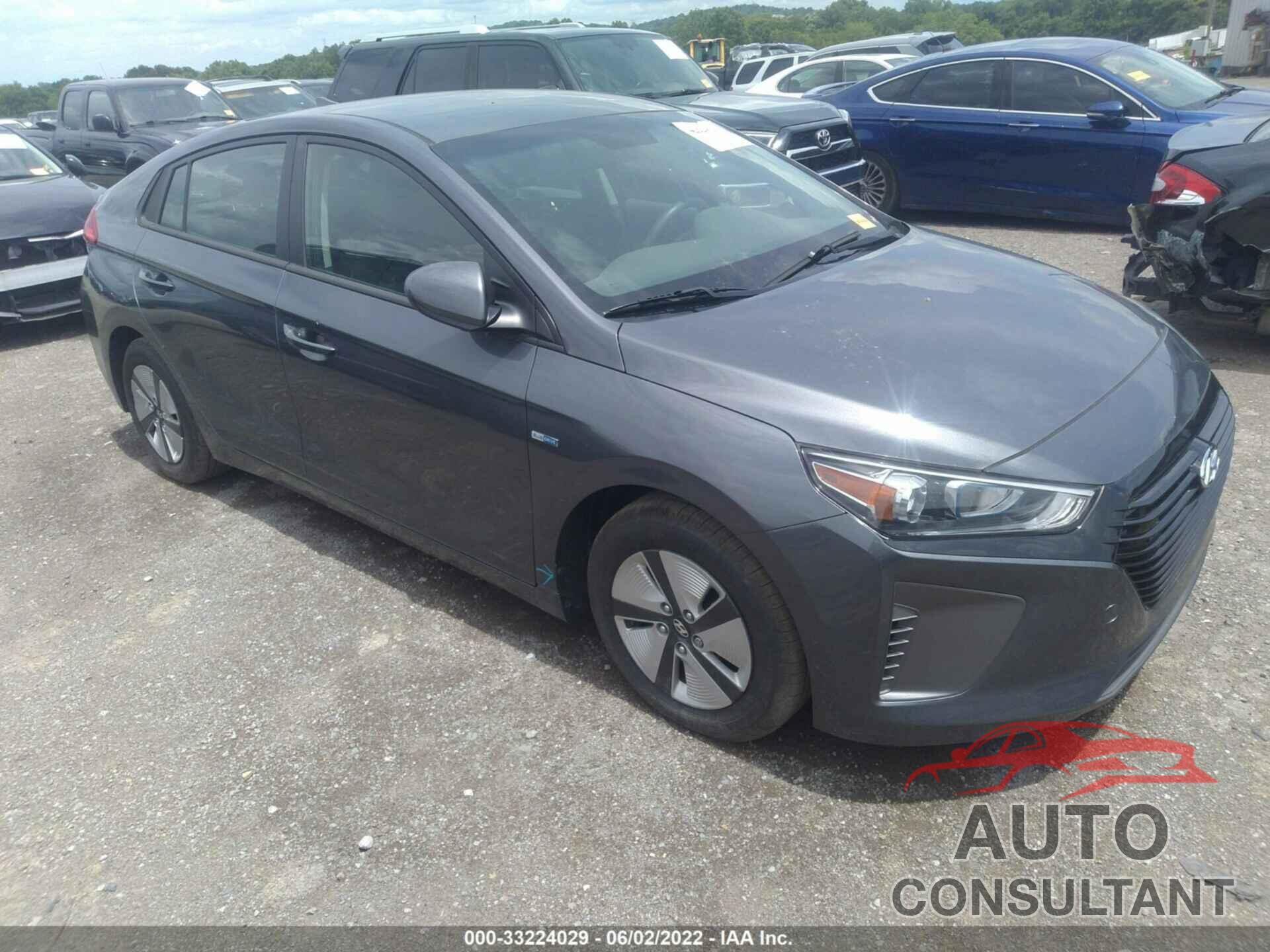 HYUNDAI IONIQ HYBRID 2018 - KMHC65LC9JU071895