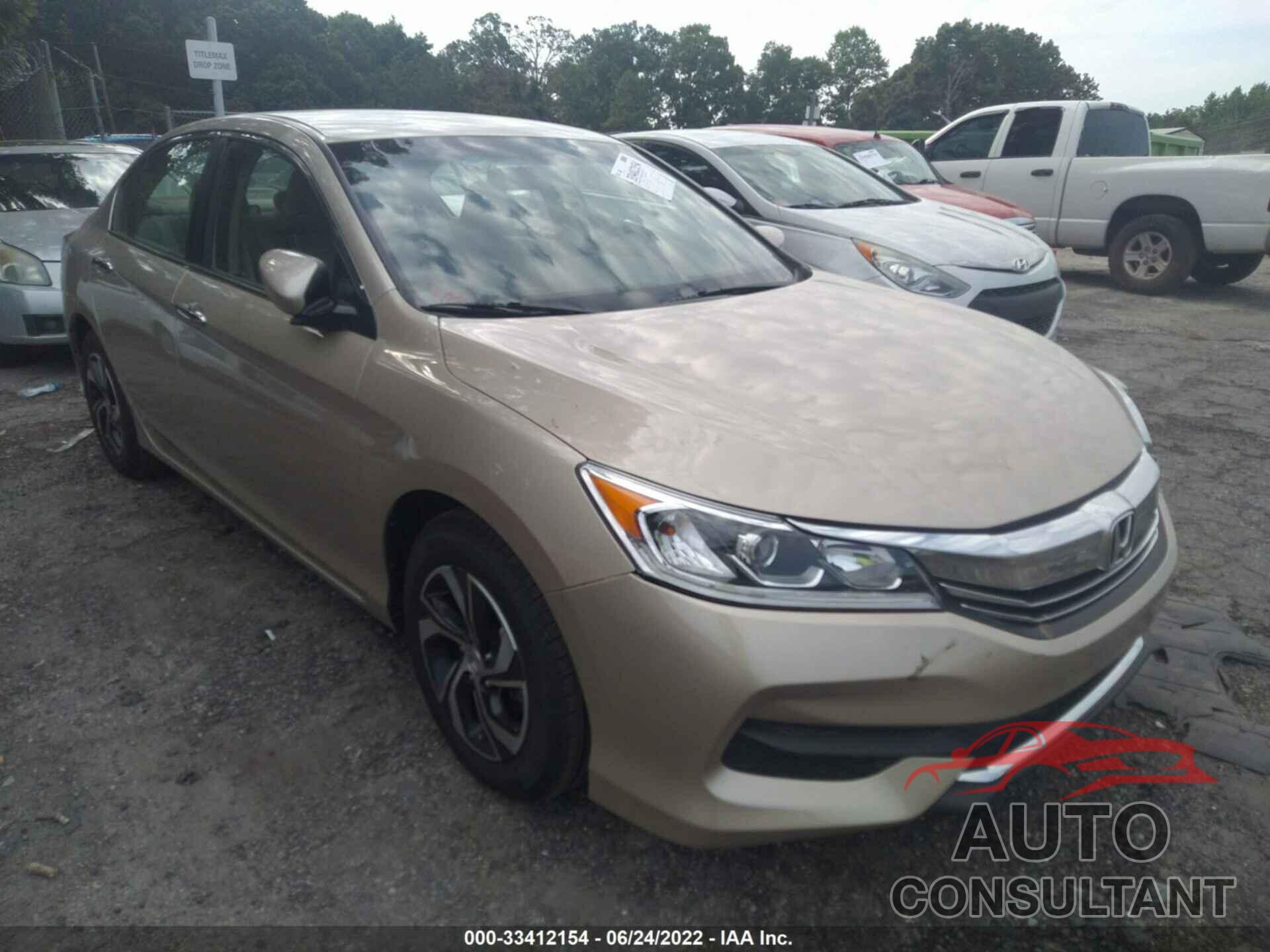 HONDA ACCORD SEDAN 2017 - 1HGCR2F32HA202510