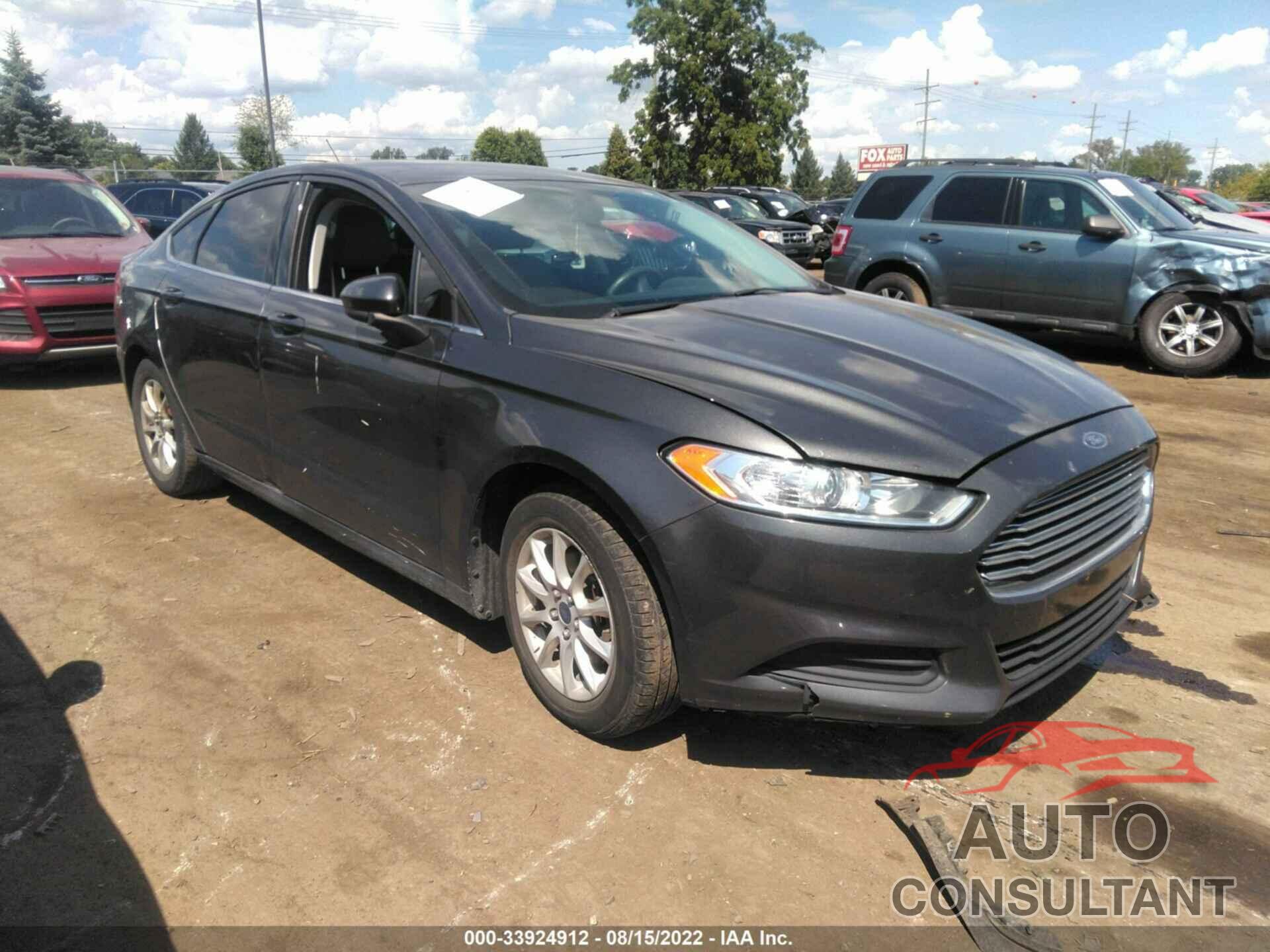 FORD FUSION 2016 - 1FA6P0G74G5105913