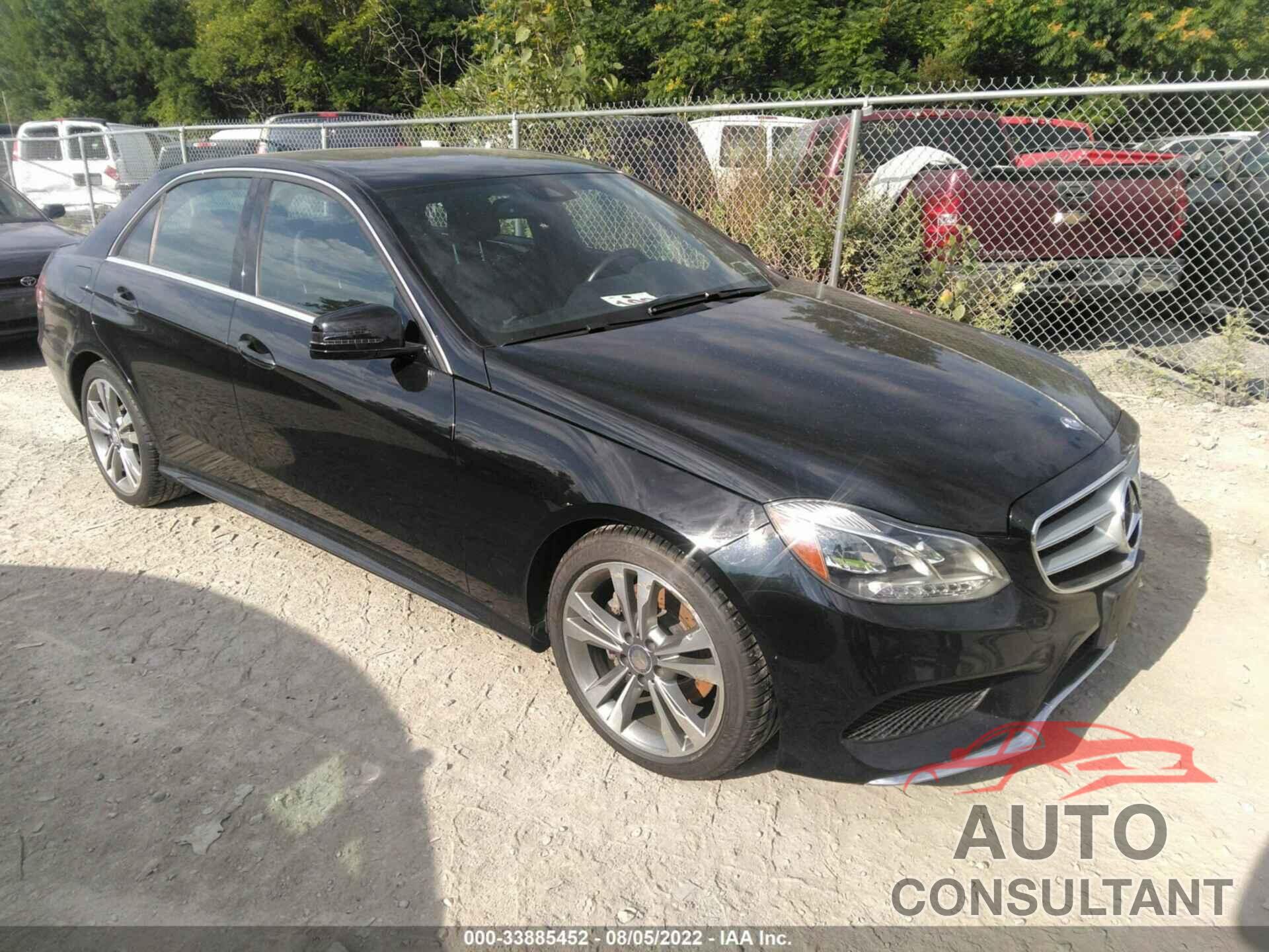 MERCEDES-BENZ E-CLASS 2016 - WDDHF8JB5GB241153