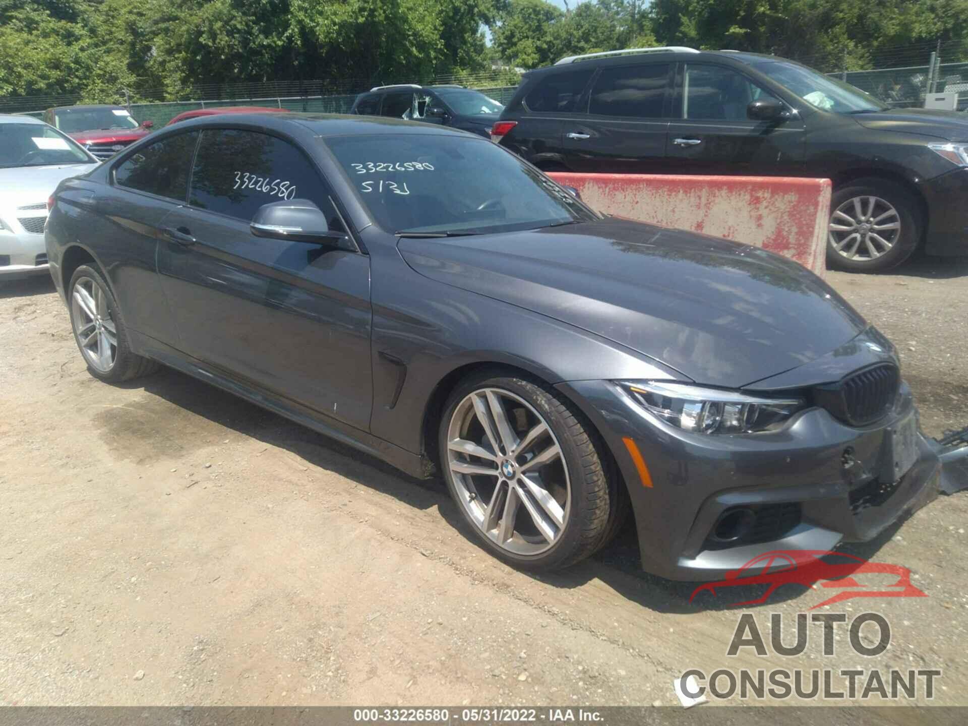 BMW 4 SERIES 2019 - WBA4W5C59KAE50831