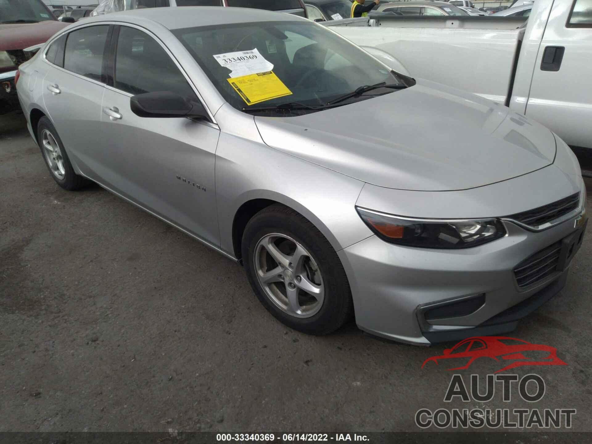 CHEVROLET MALIBU 2017 - 1G1ZB5ST2HF277854