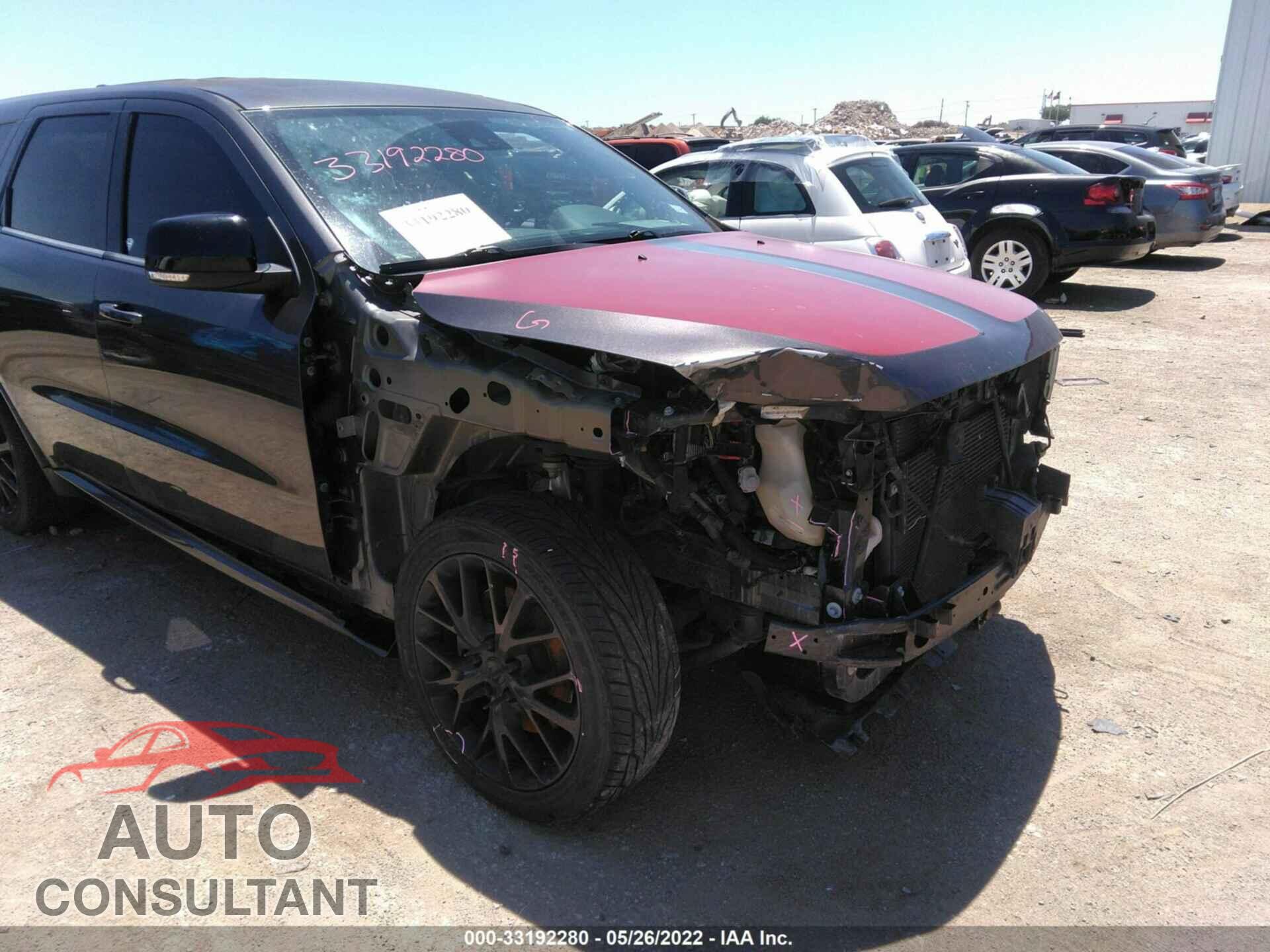 DODGE DURANGO 2016 - 1C4SDHCT1GC336573