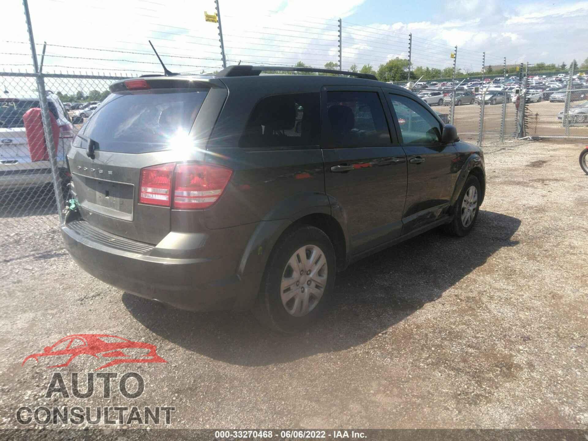 DODGE JOURNEY 2017 - 3C4PDCAB9HT605248