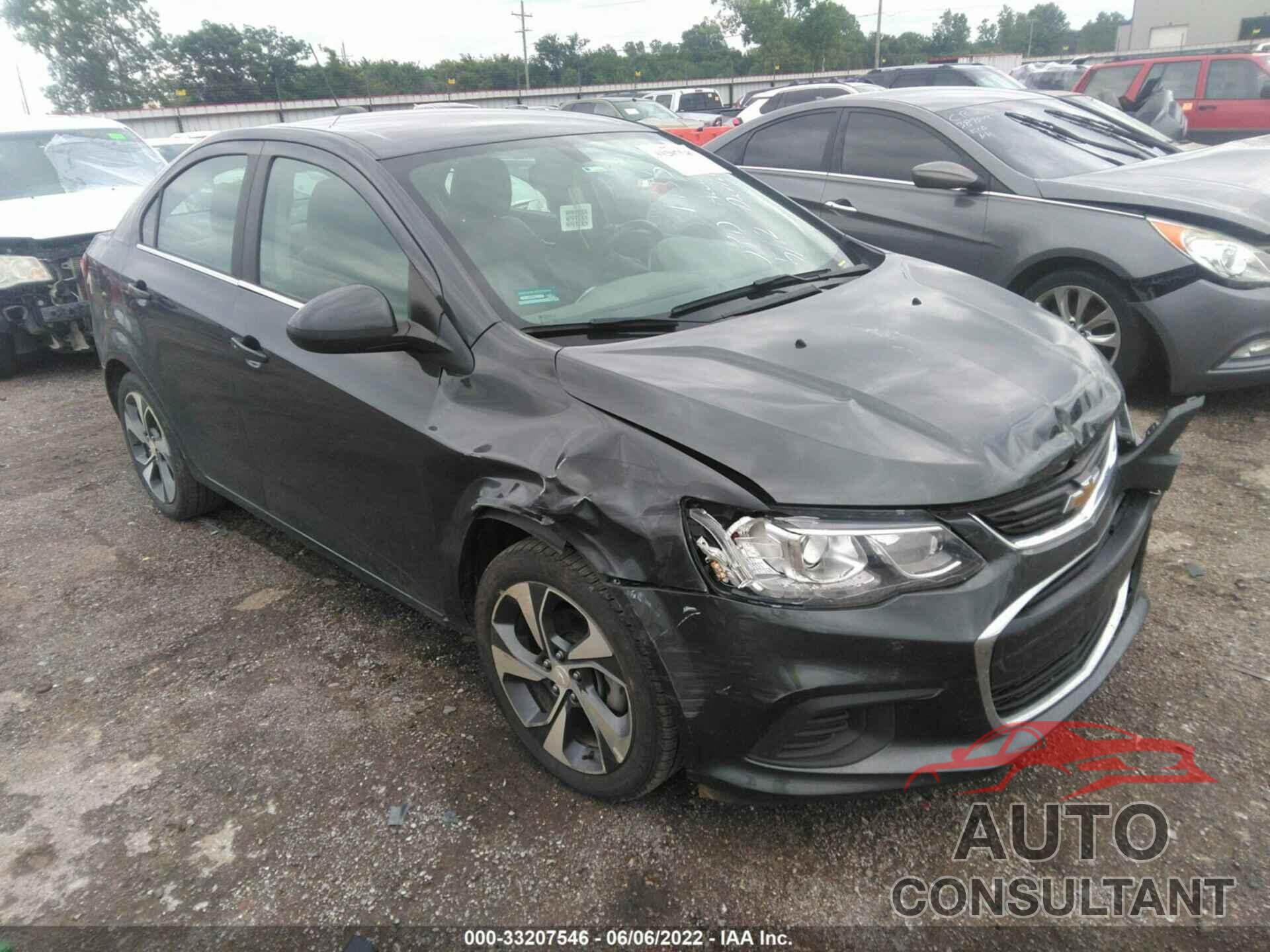 CHEVROLET SONIC 2019 - 1G1JF5SBXK4129589