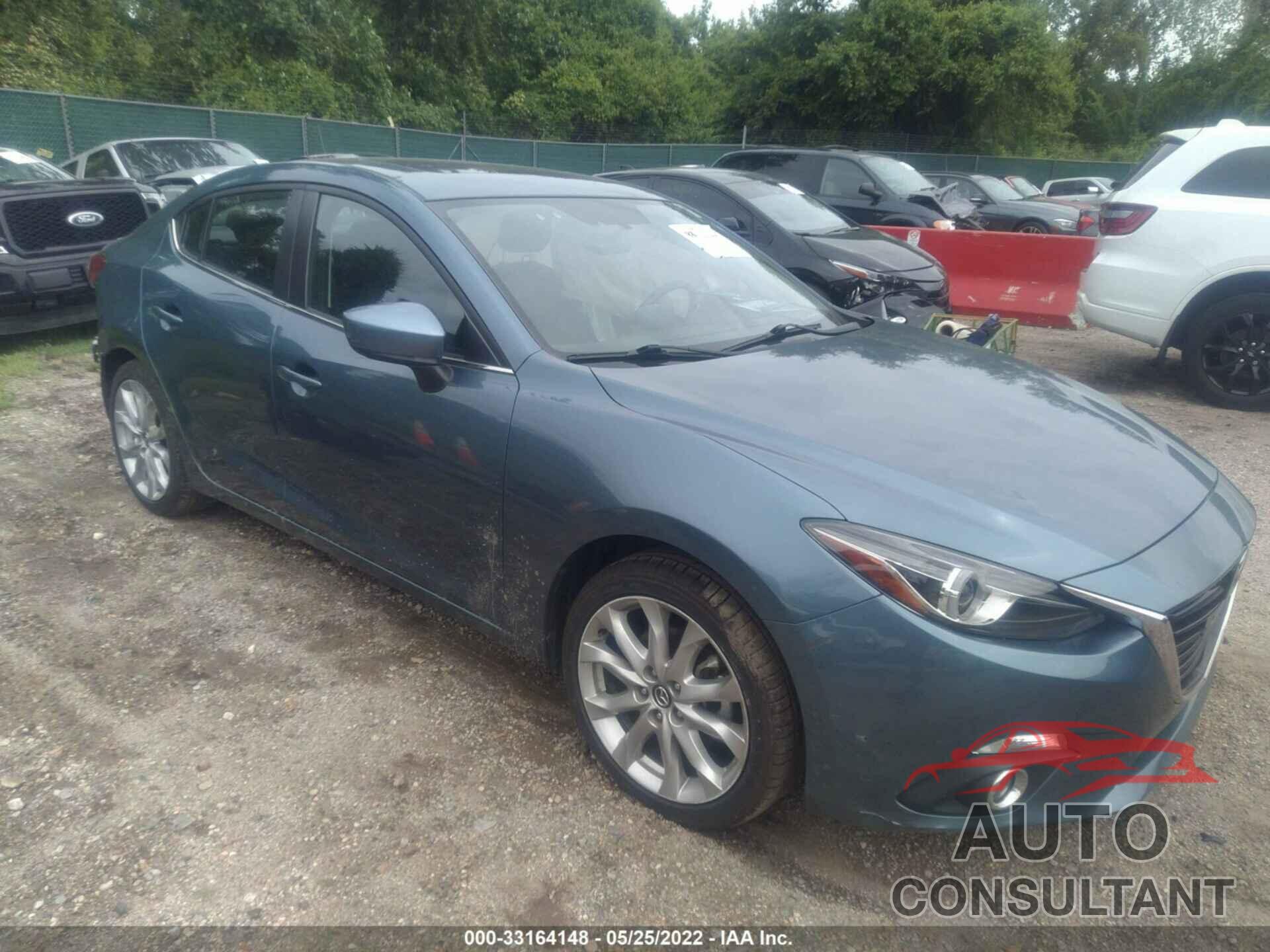 MAZDA MAZDA3 2016 - JM1BM1X3XG1321504