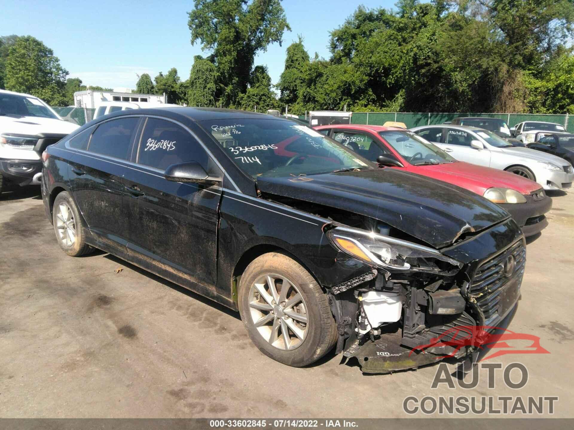 HYUNDAI SONATA 2018 - 5NPE24AF7JH674628