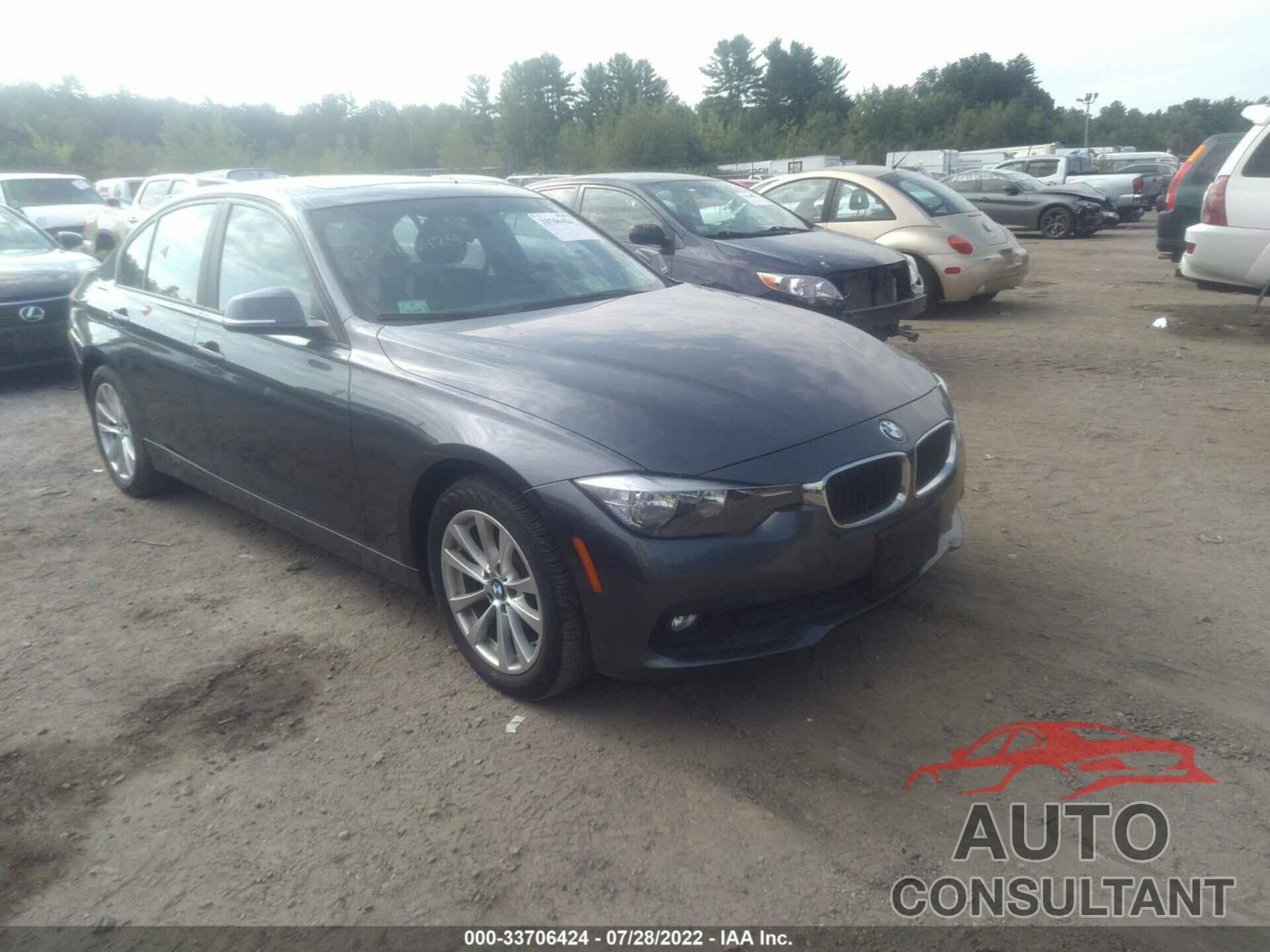 BMW 3 SERIES 2016 - WBA8E5G57GNT41828