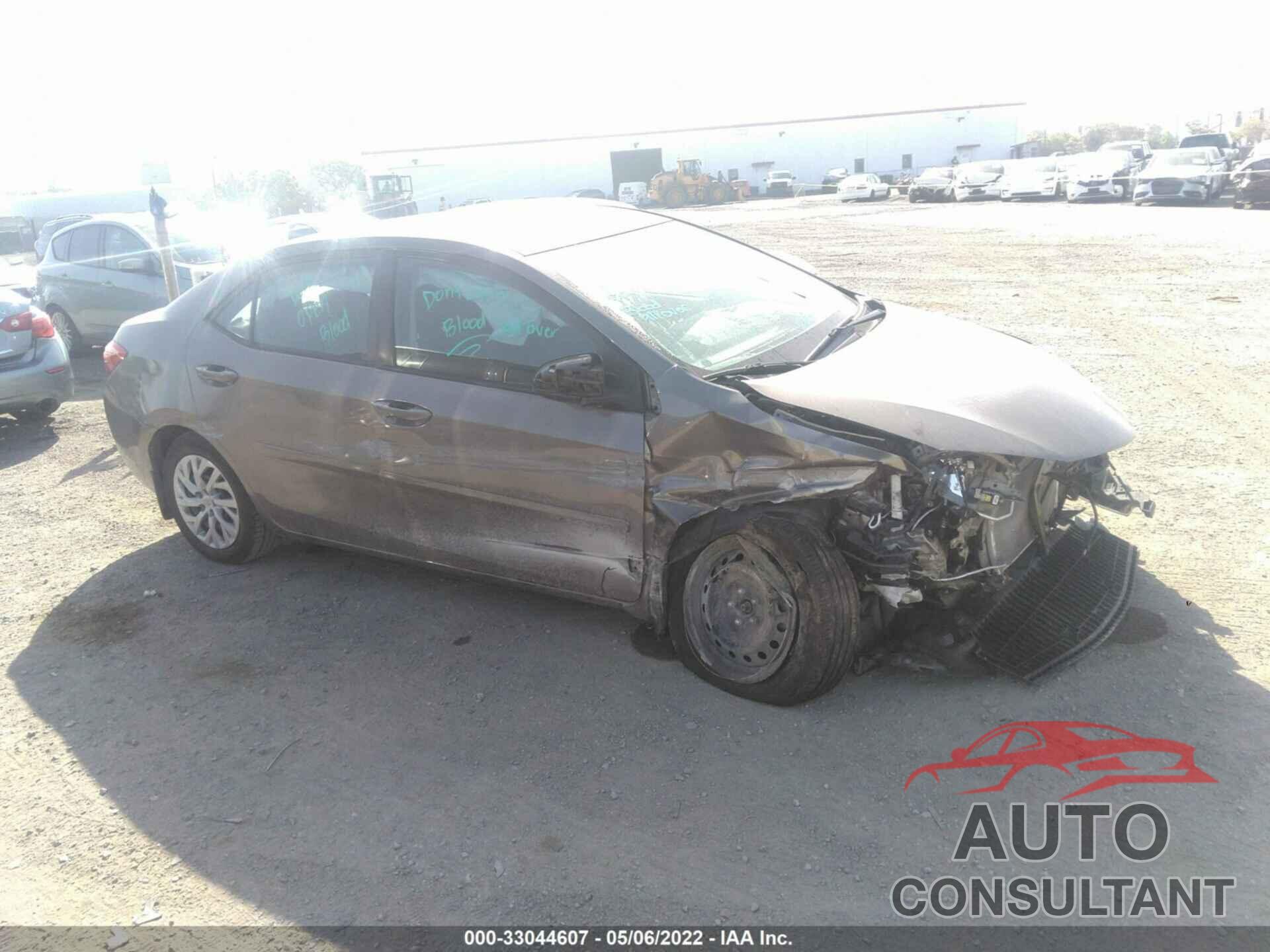 TOYOTA COROLLA 2017 - 5YFBURHE3HP623504