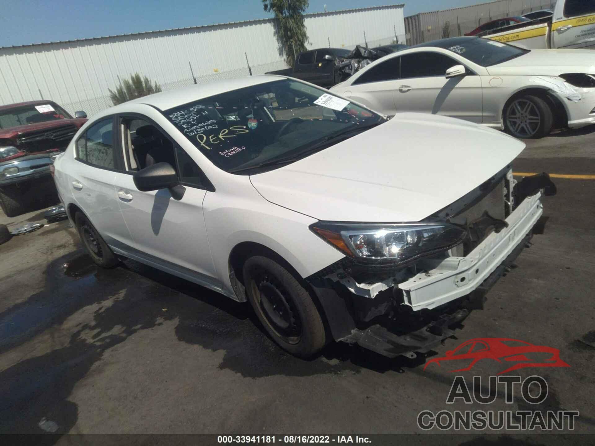 SUBARU IMPREZA 2018 - 4S3GKAA62J3622228