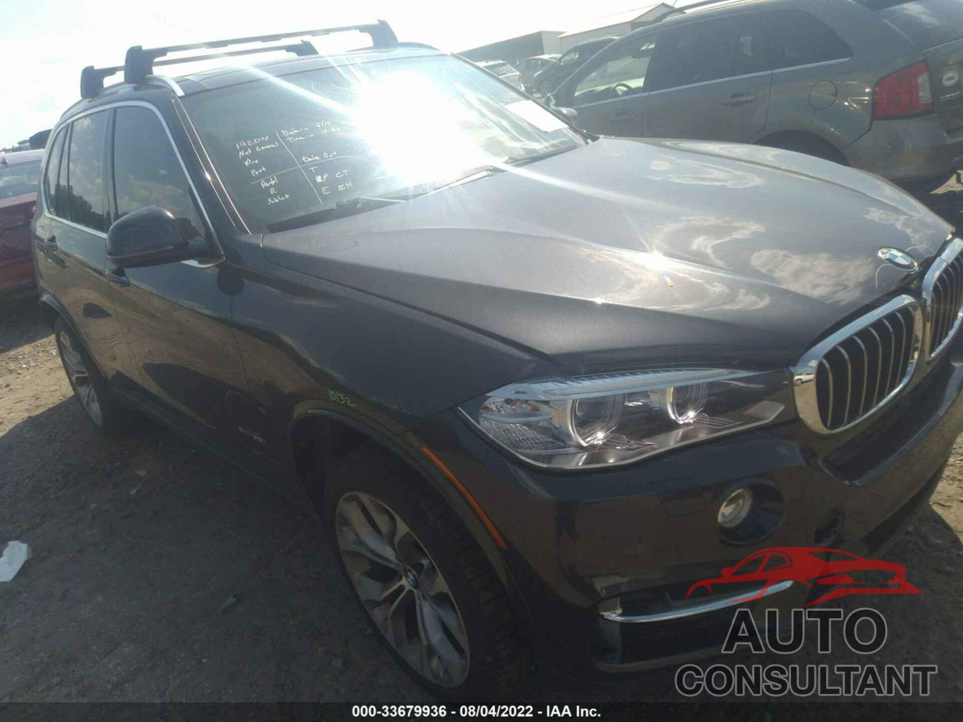 BMW X5 2017 - 5UXKR0C54H0V67229