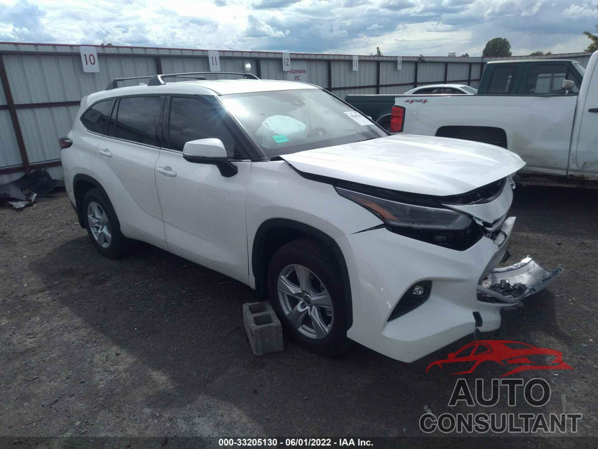 TOYOTA HIGHLANDER 2021 - 5TDBZRBH0MS141675
